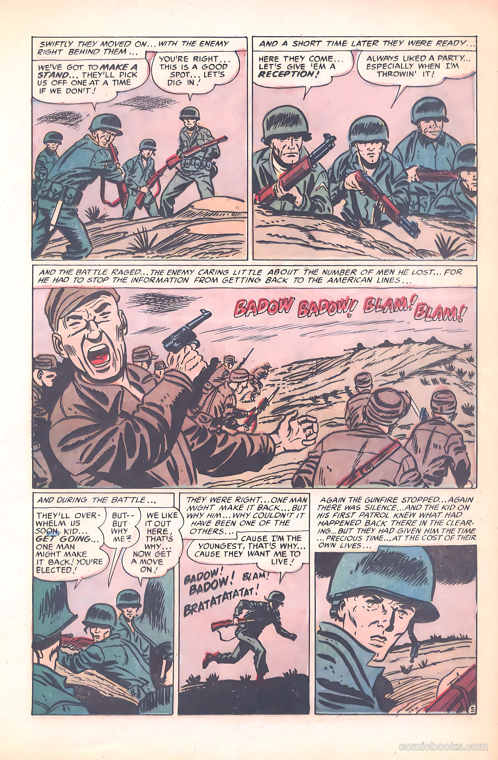 Battle Attack #5 (1955) — page 17 of 36