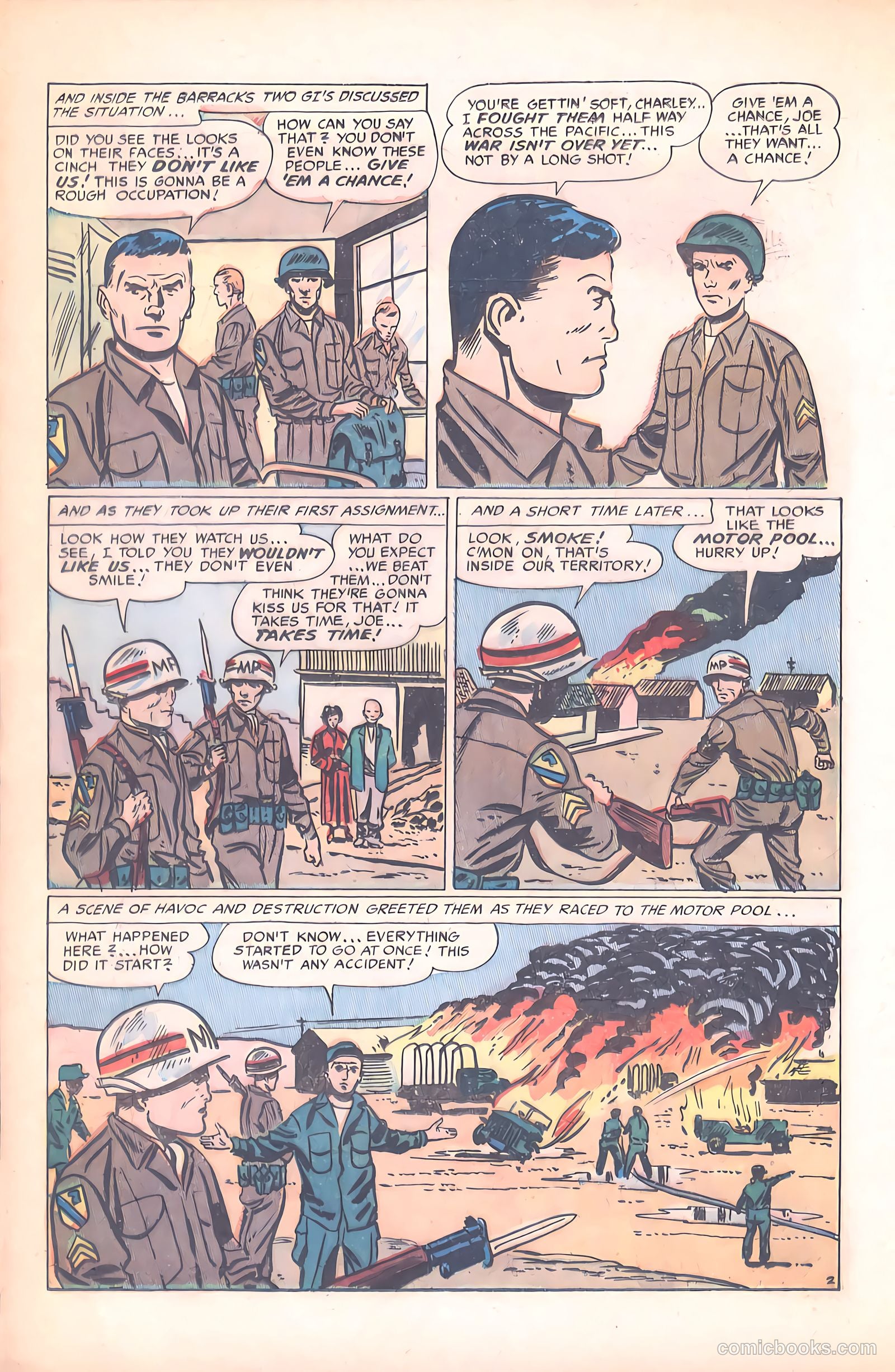 Battle Attack #5 (1955) — page 20 of 36
