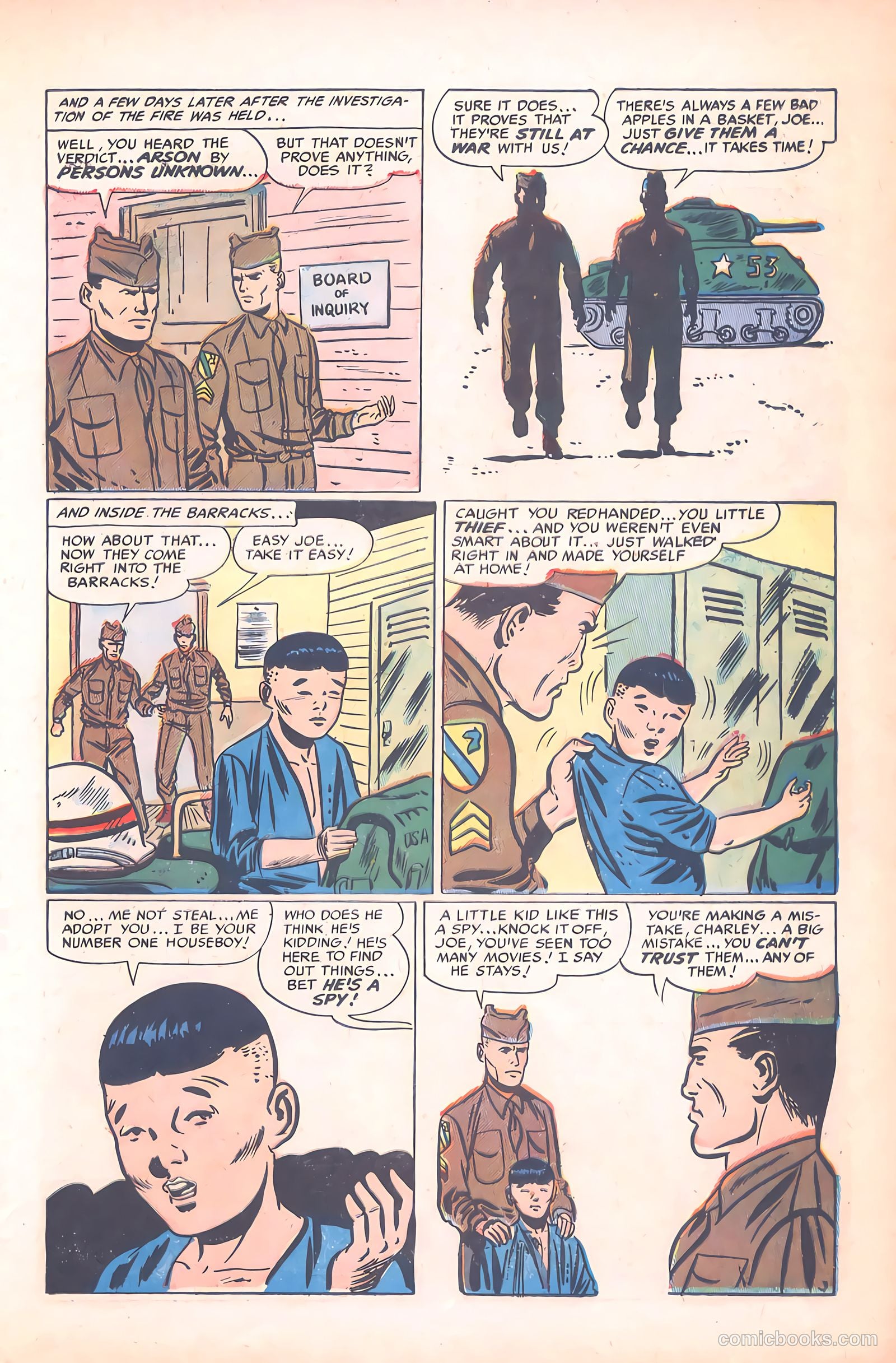 Battle Attack #5 (1955) — page 21 of 36