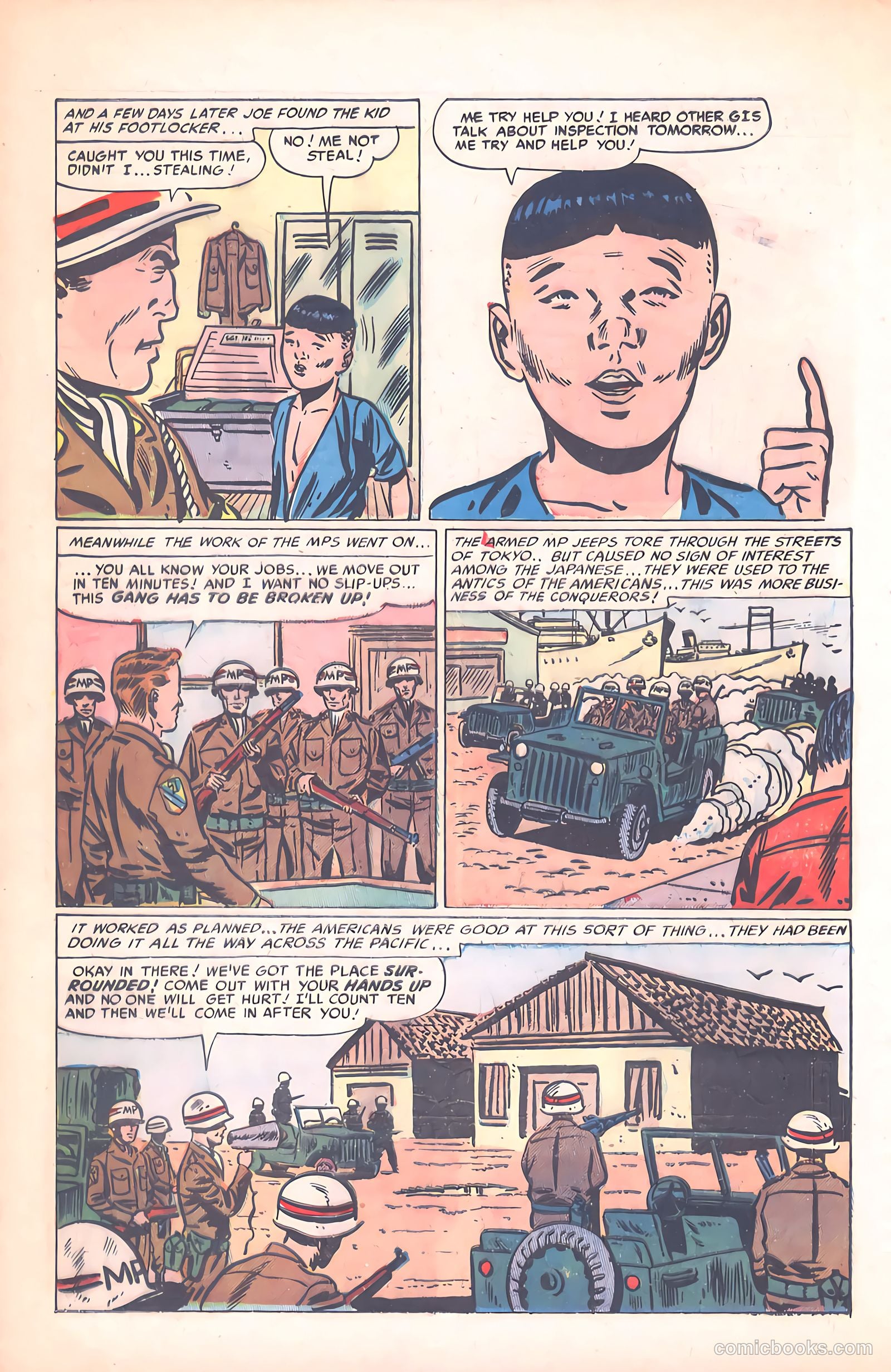 Battle Attack #5 (1955) — page 22 of 36