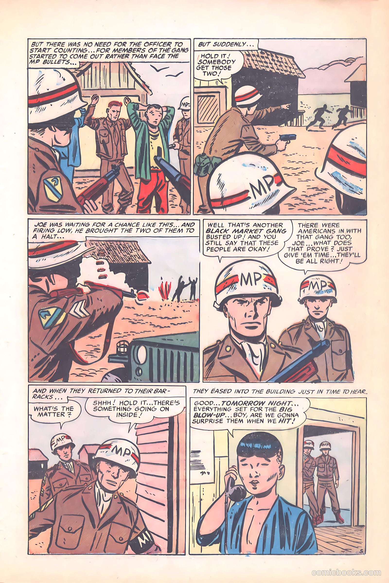 Battle Attack #5 (1955) — page 23 of 36