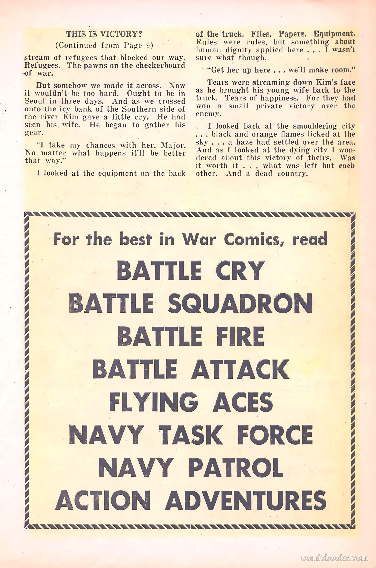 Battle Attack #5 (1955) — page 27 of 36