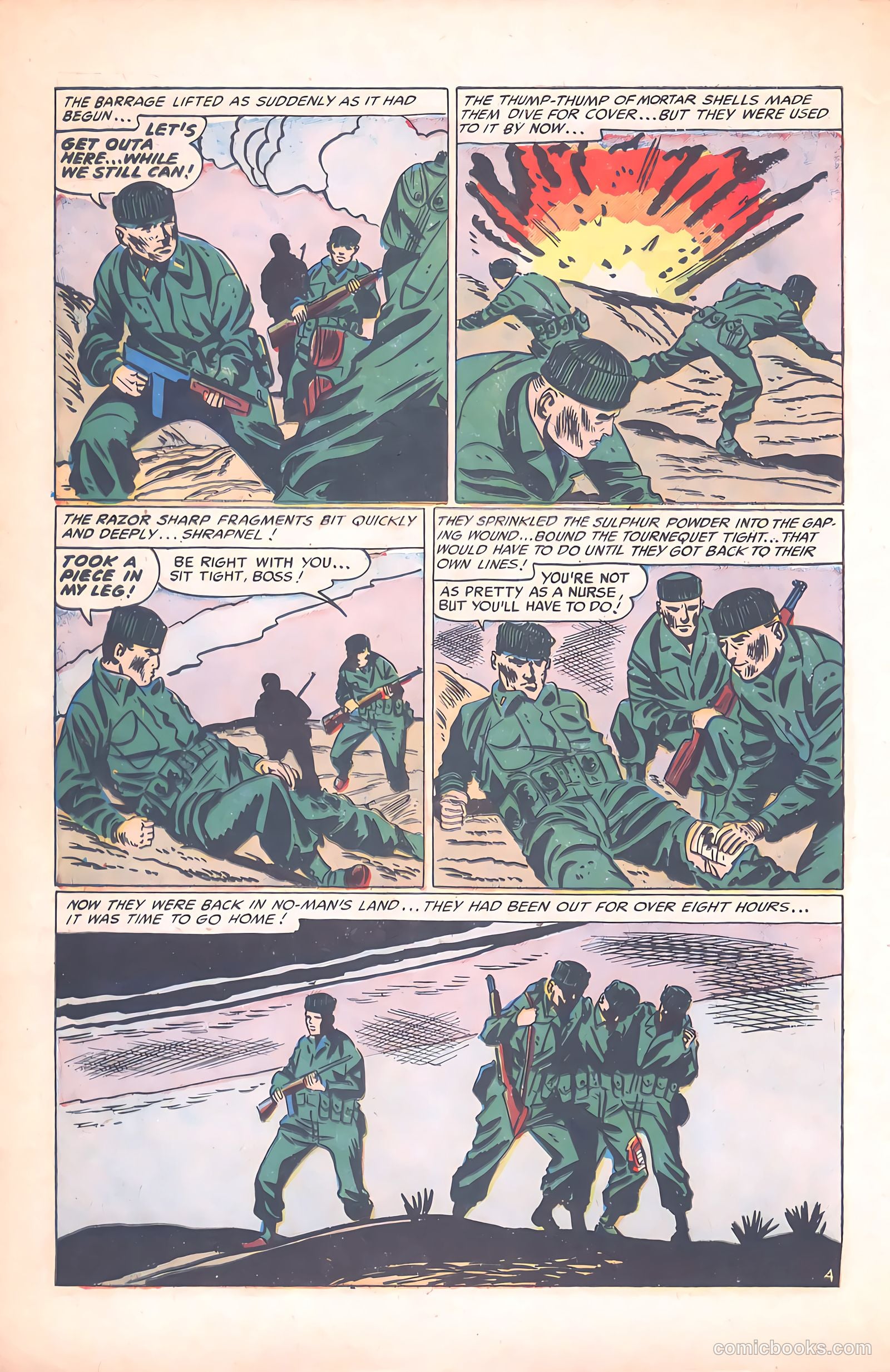 Battle Attack #5 (1955) — page 32 of 36