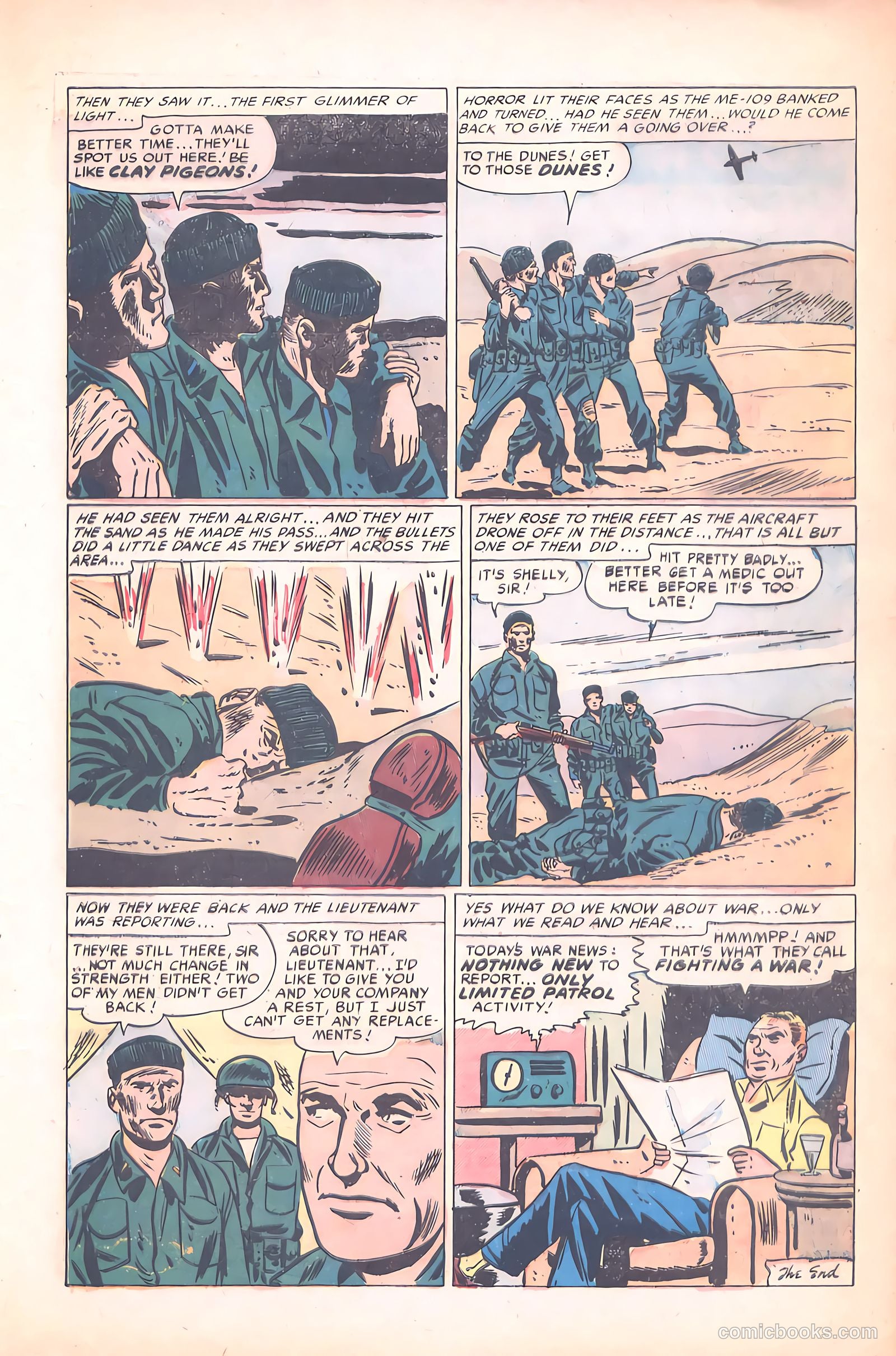 Battle Attack #5 (1955) — page 33 of 36