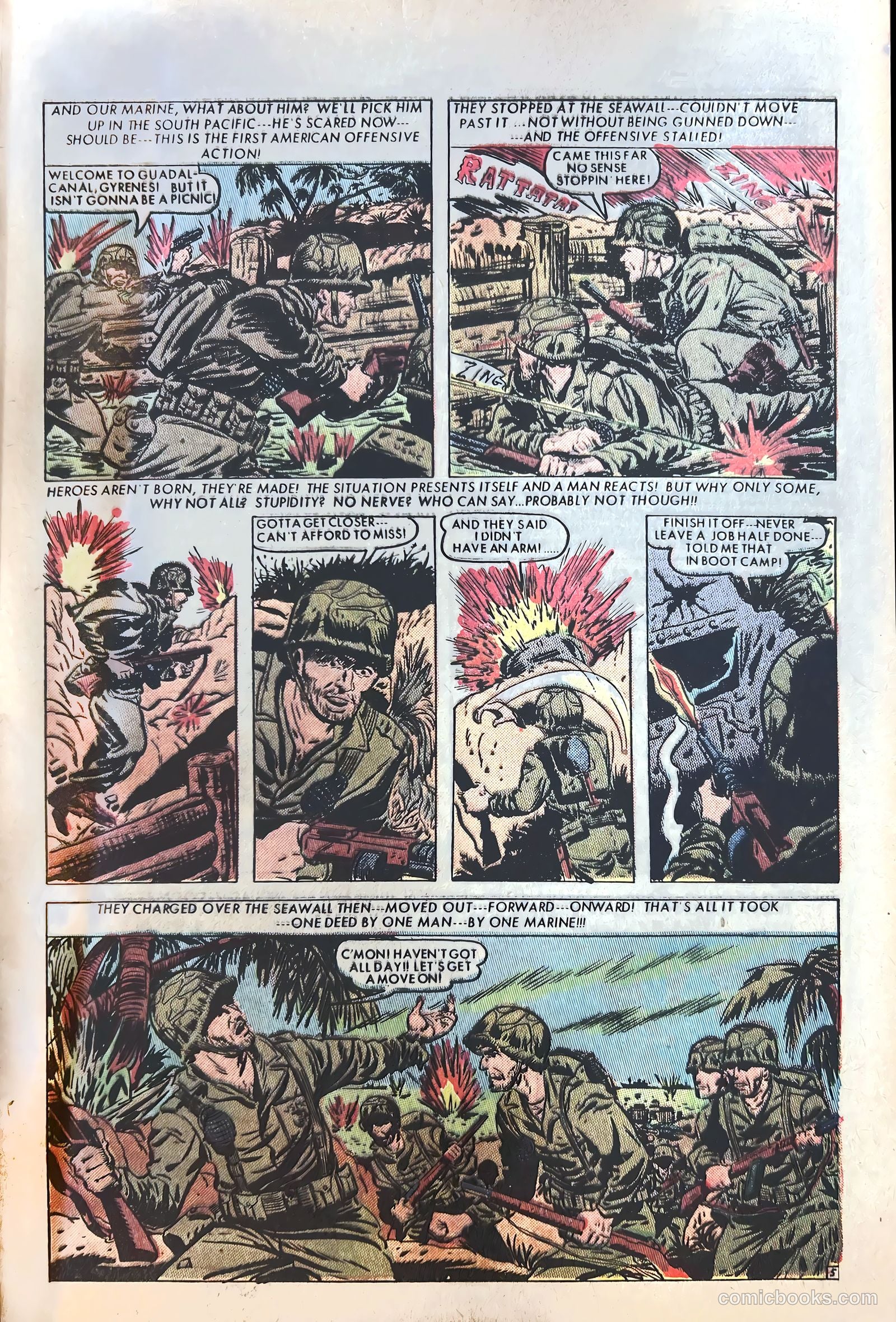 Battle Attack #6 (1955) — page 7 of 36