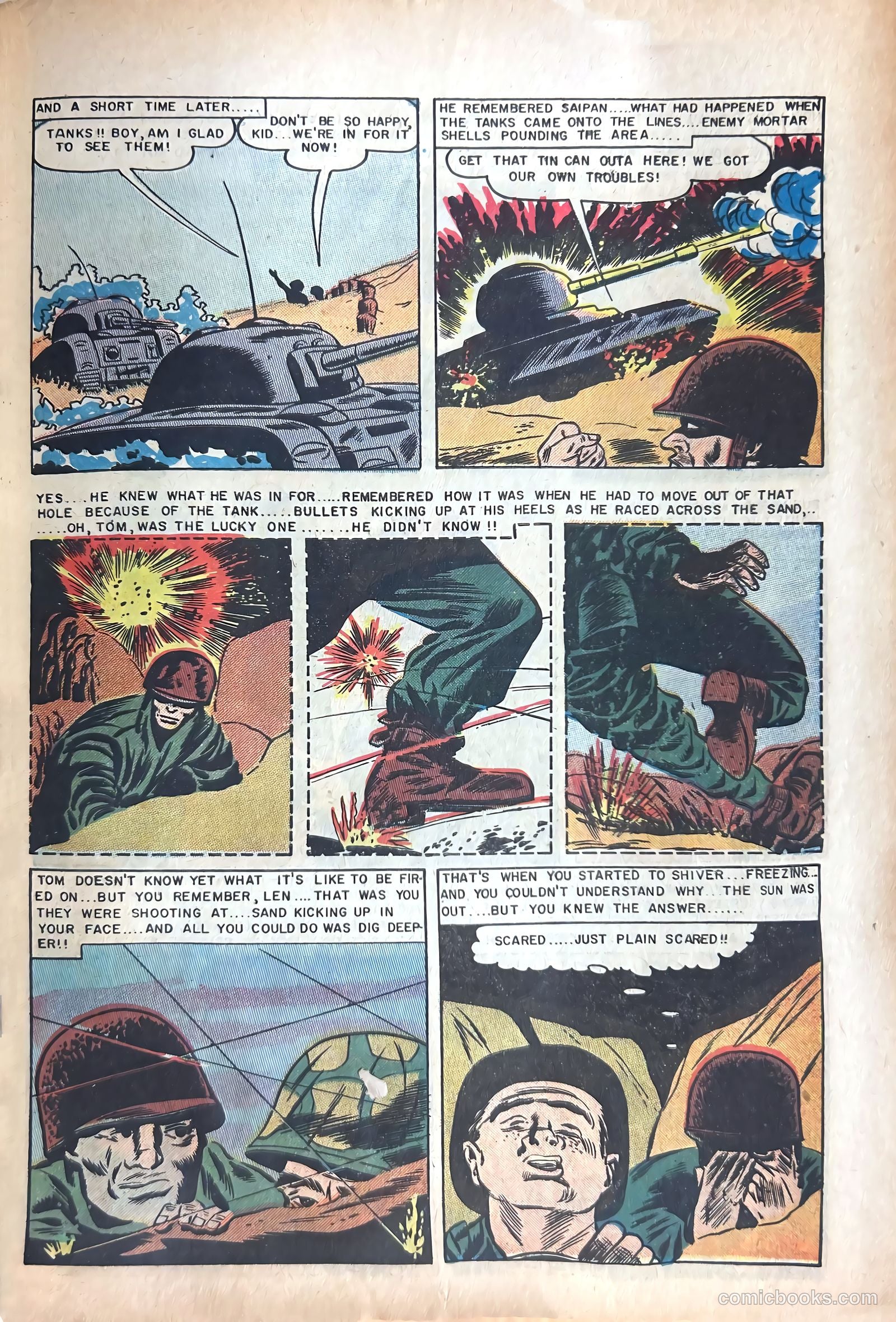 Battle Attack #6 (1955) — page 21 of 36