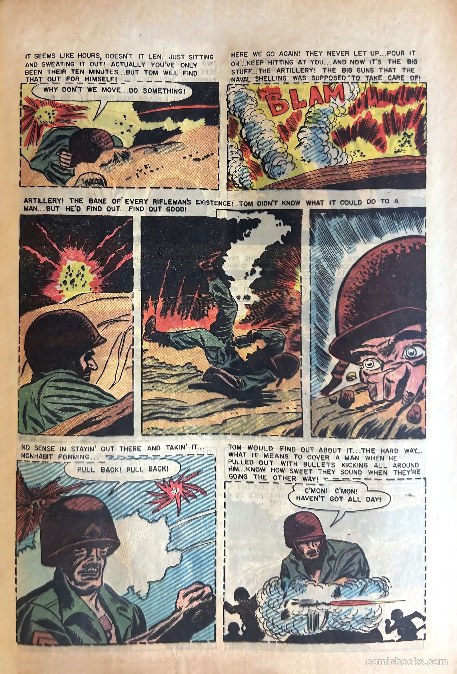 Battle Attack #6 (1955) — page 23 of 36