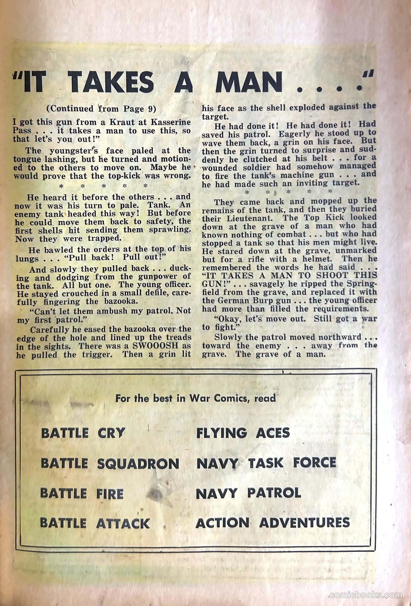 Battle Attack #6 (1955) — page 27 of 36