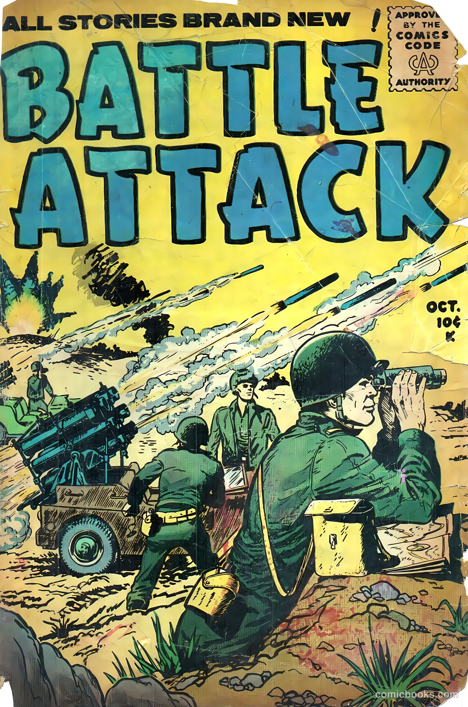 Battle Attack #7 (1955) — page 37 of 72