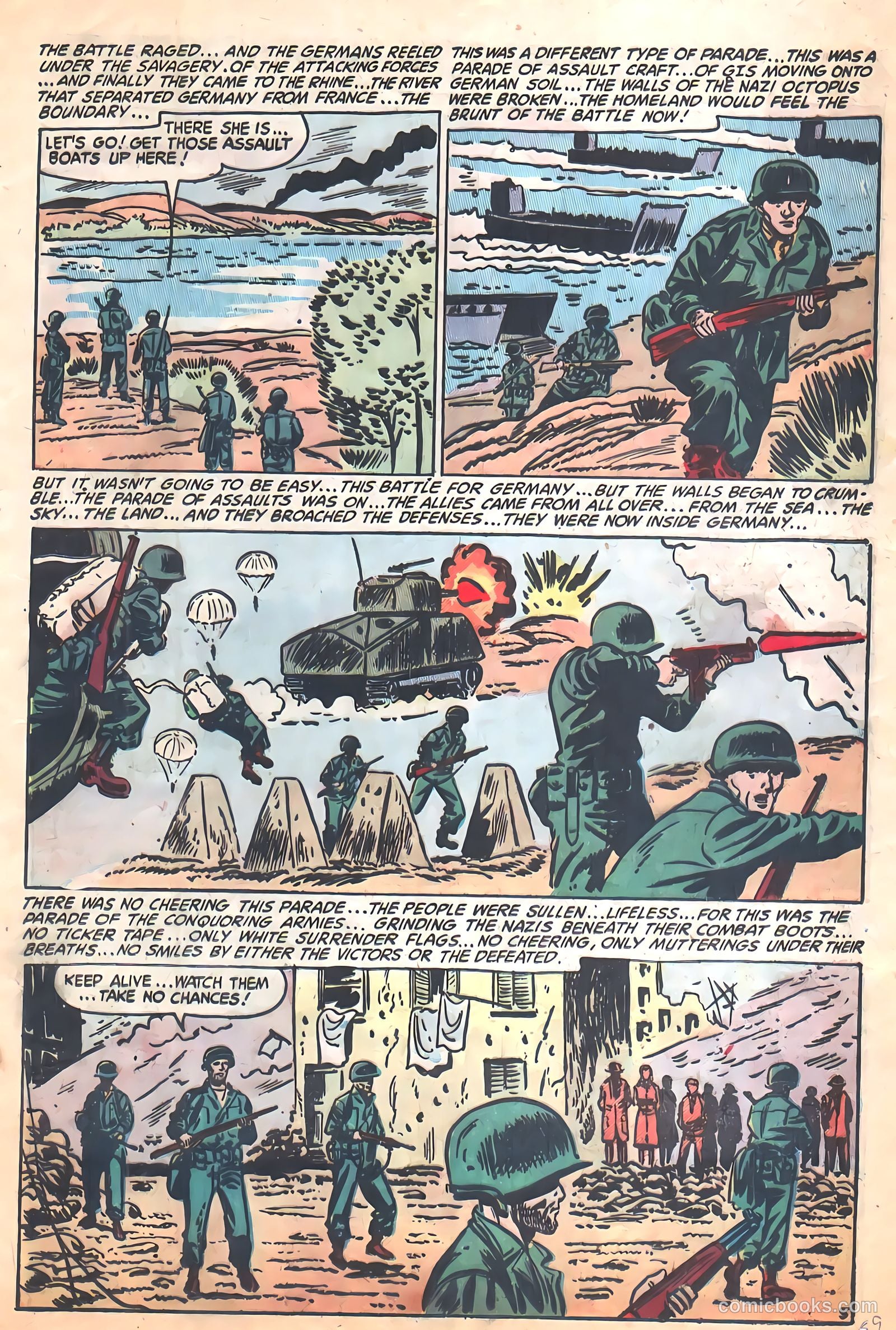 Battle Attack #7 (1955) — page 59 of 72