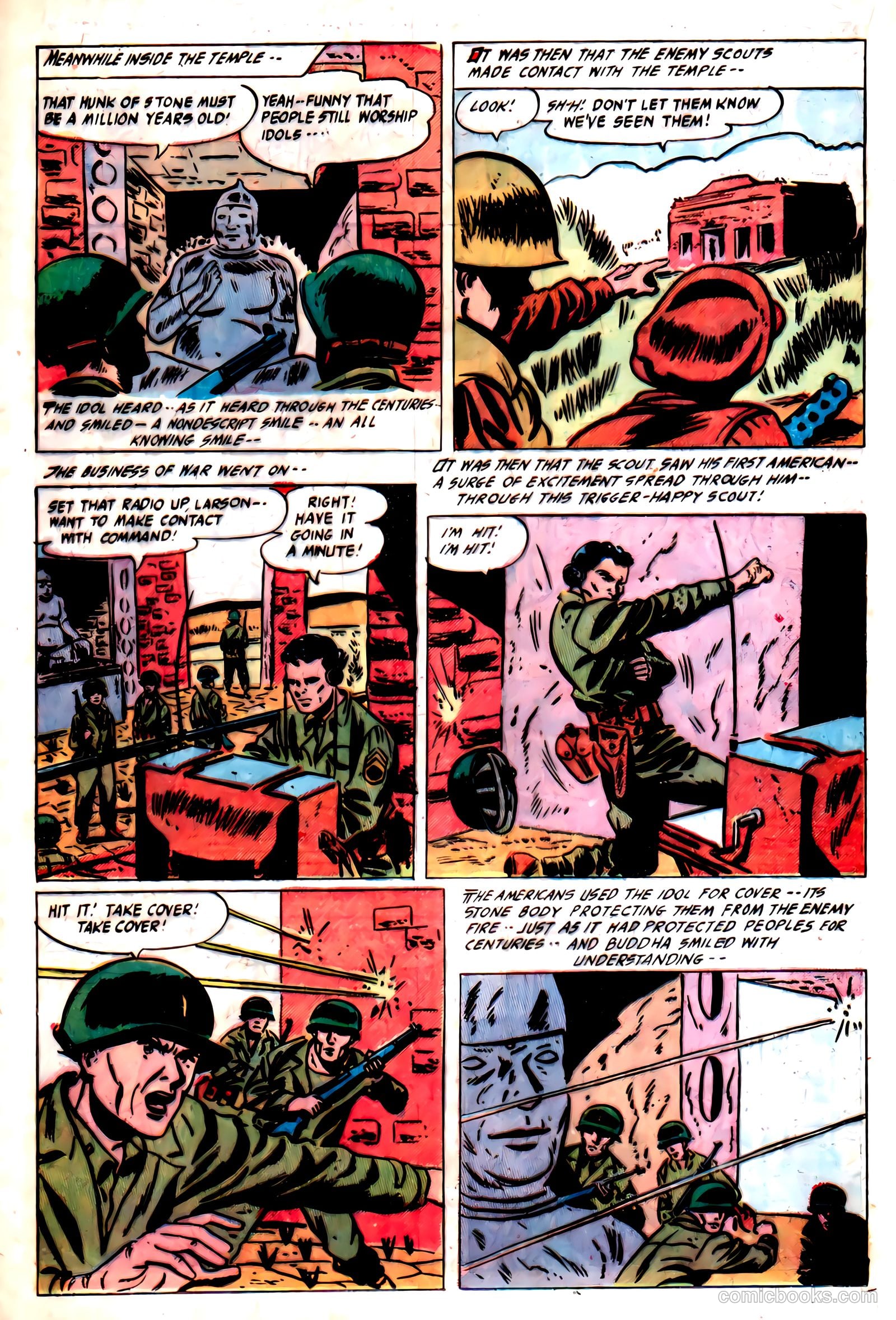 Battle Attack #8 (1955) — page 20 of 36