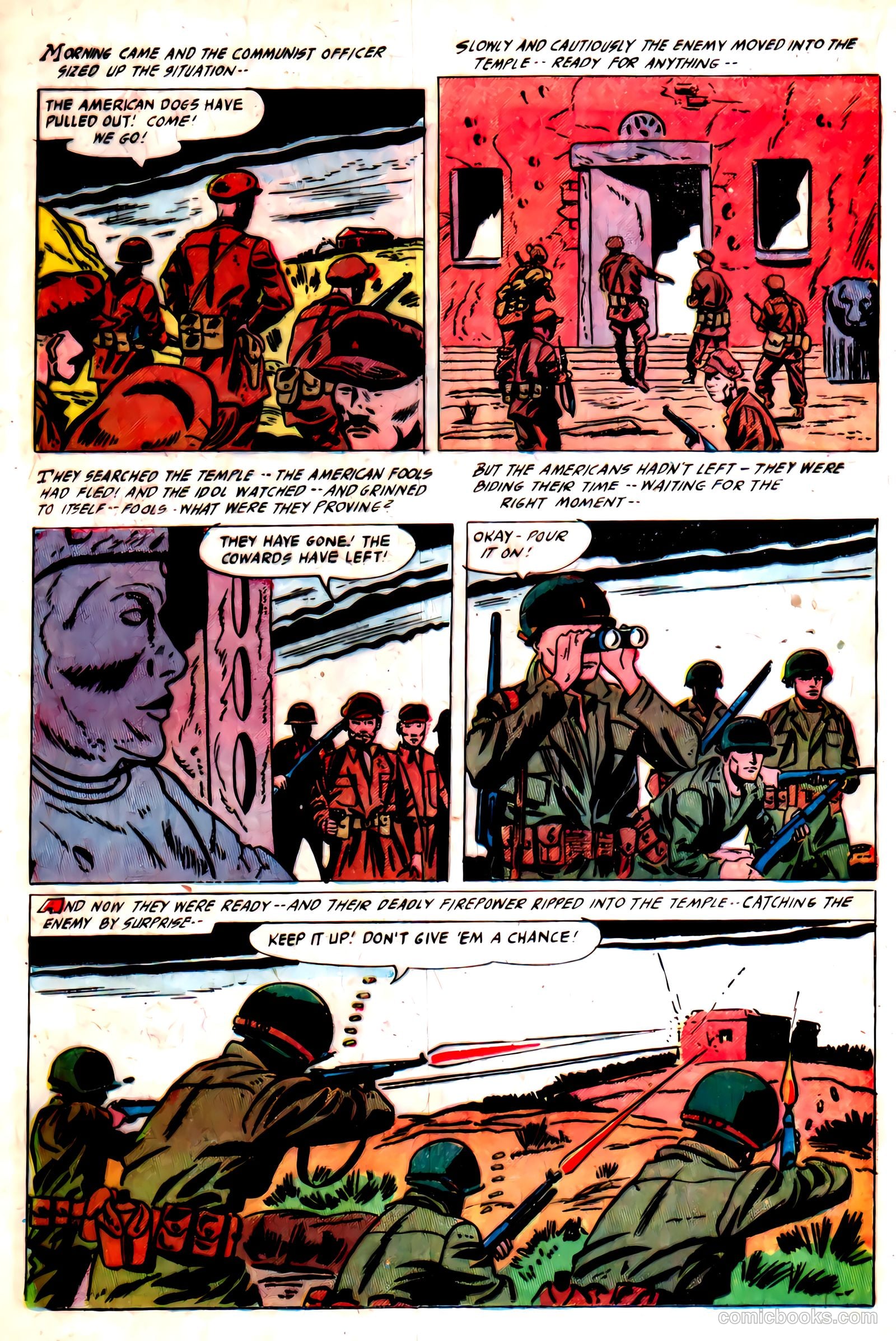 Battle Attack #8 (1955) — page 22 of 36
