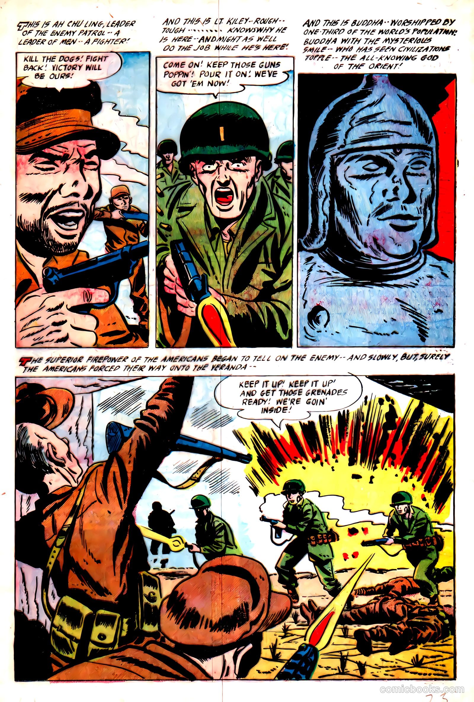 Battle Attack #8 (1955) — page 23 of 36