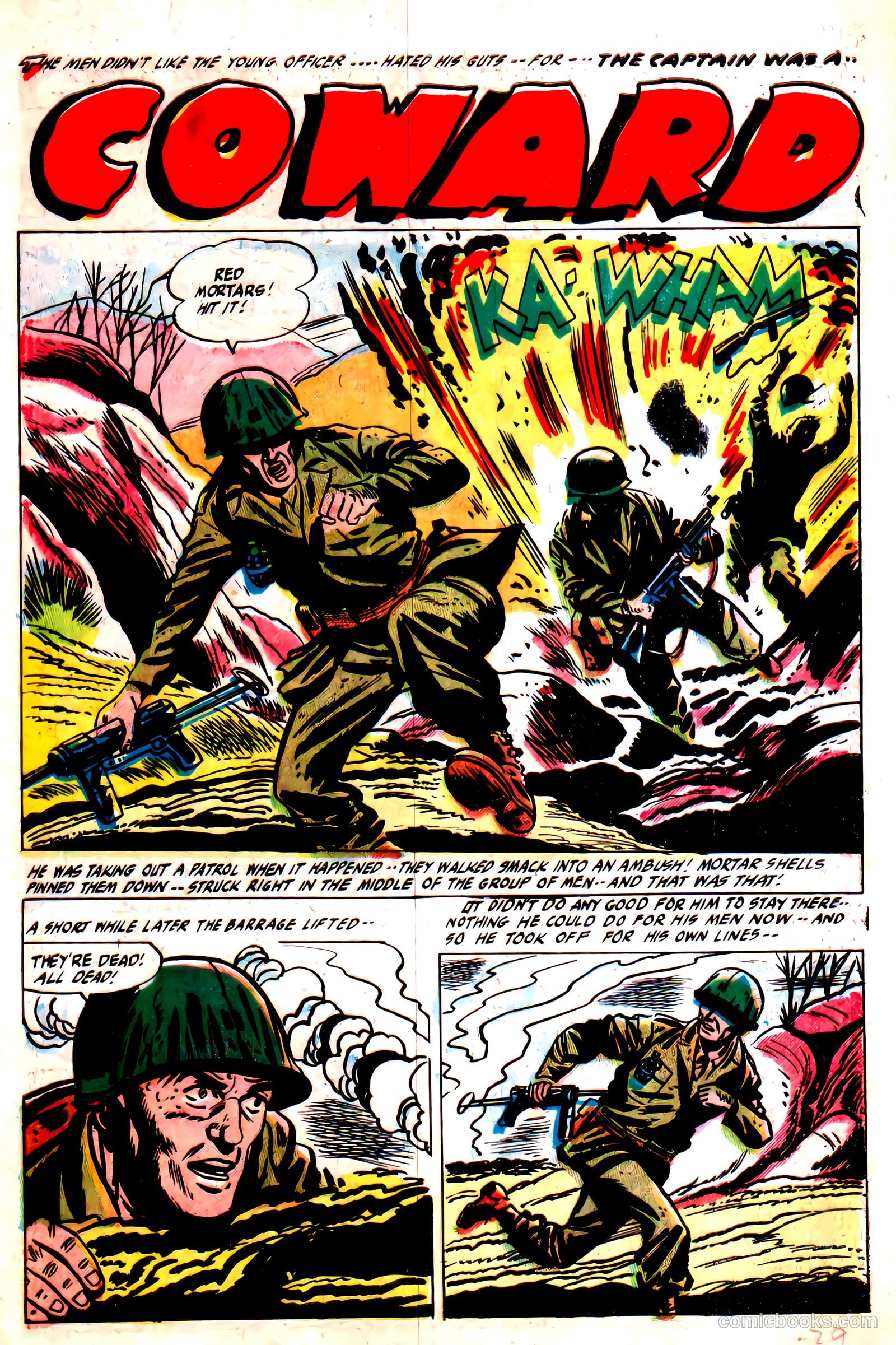 Battle Attack #8 (1955) — page 29 of 36