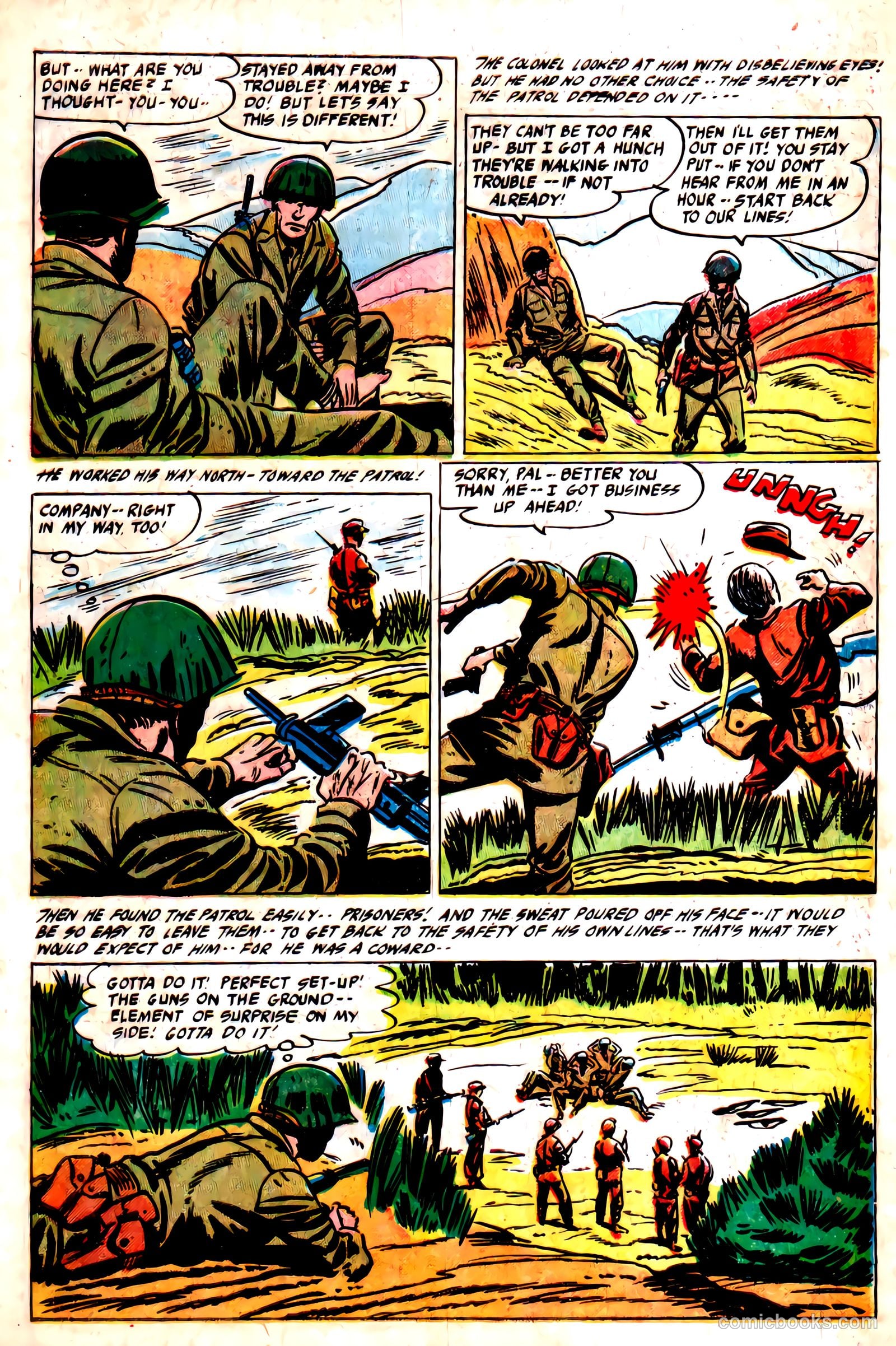 Battle Attack #8 (1955) — page 32 of 36