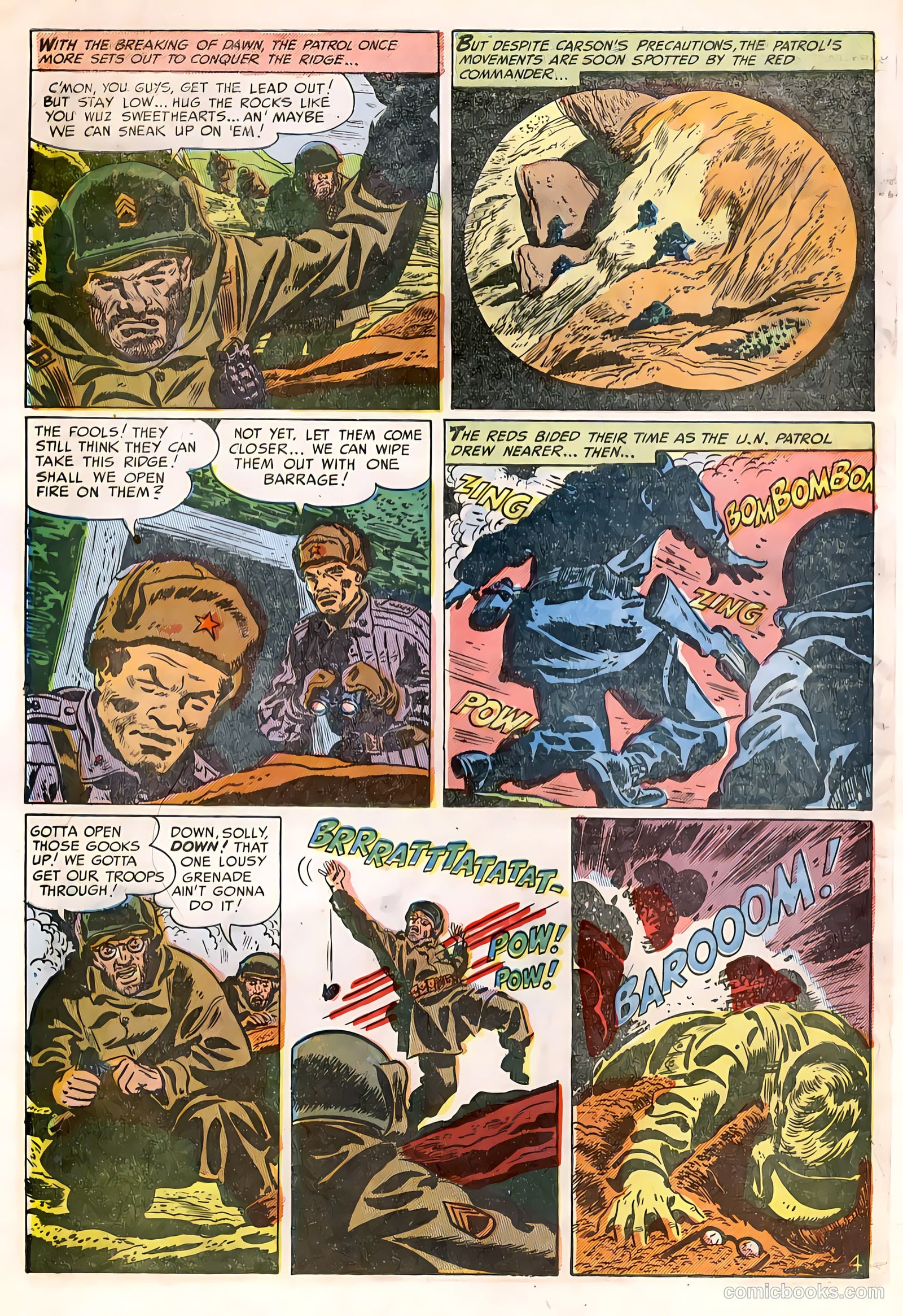 Battle Cry #1 (1952) — page 6 of 36