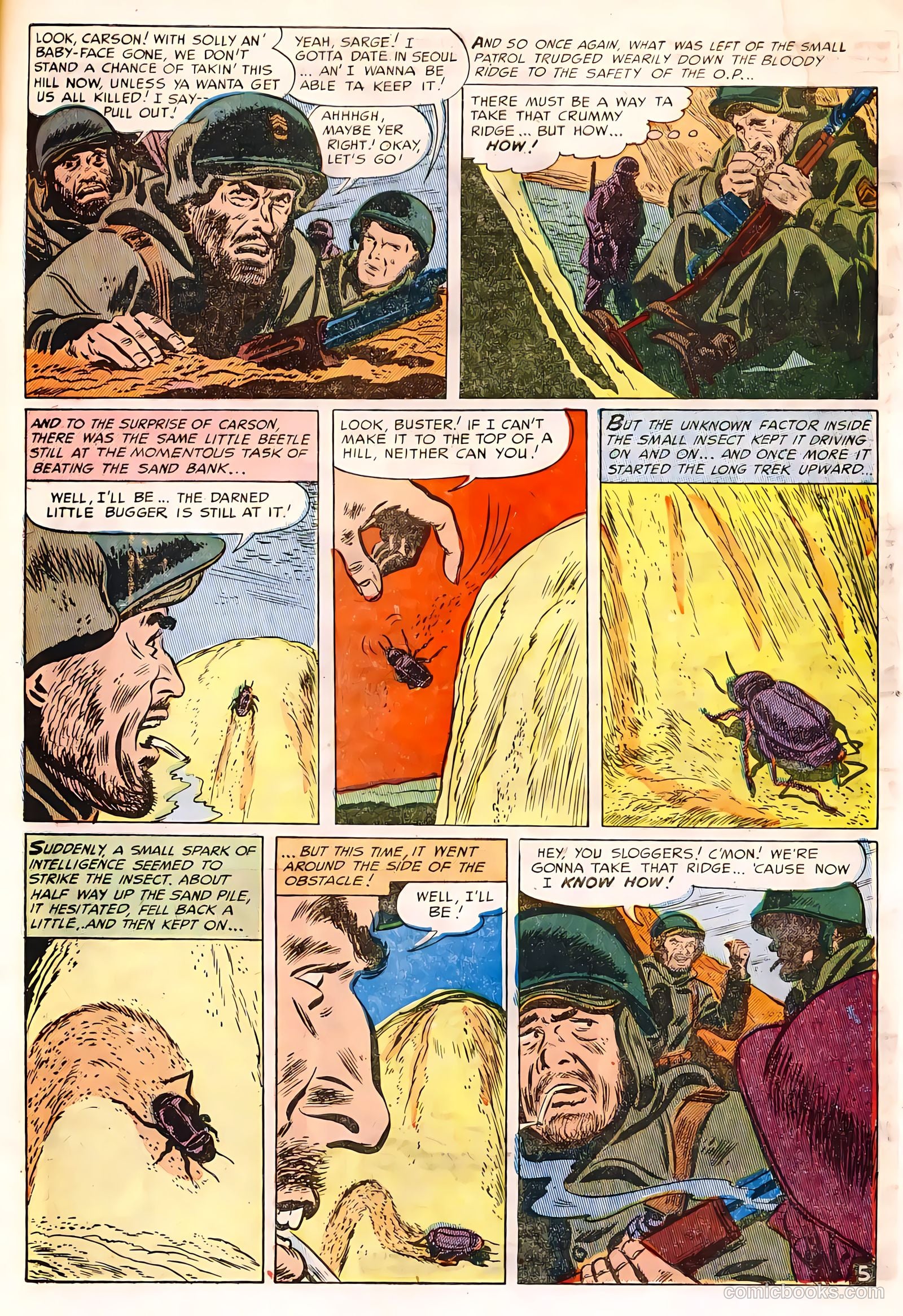 Battle Cry #1 (1952) — page 7 of 36