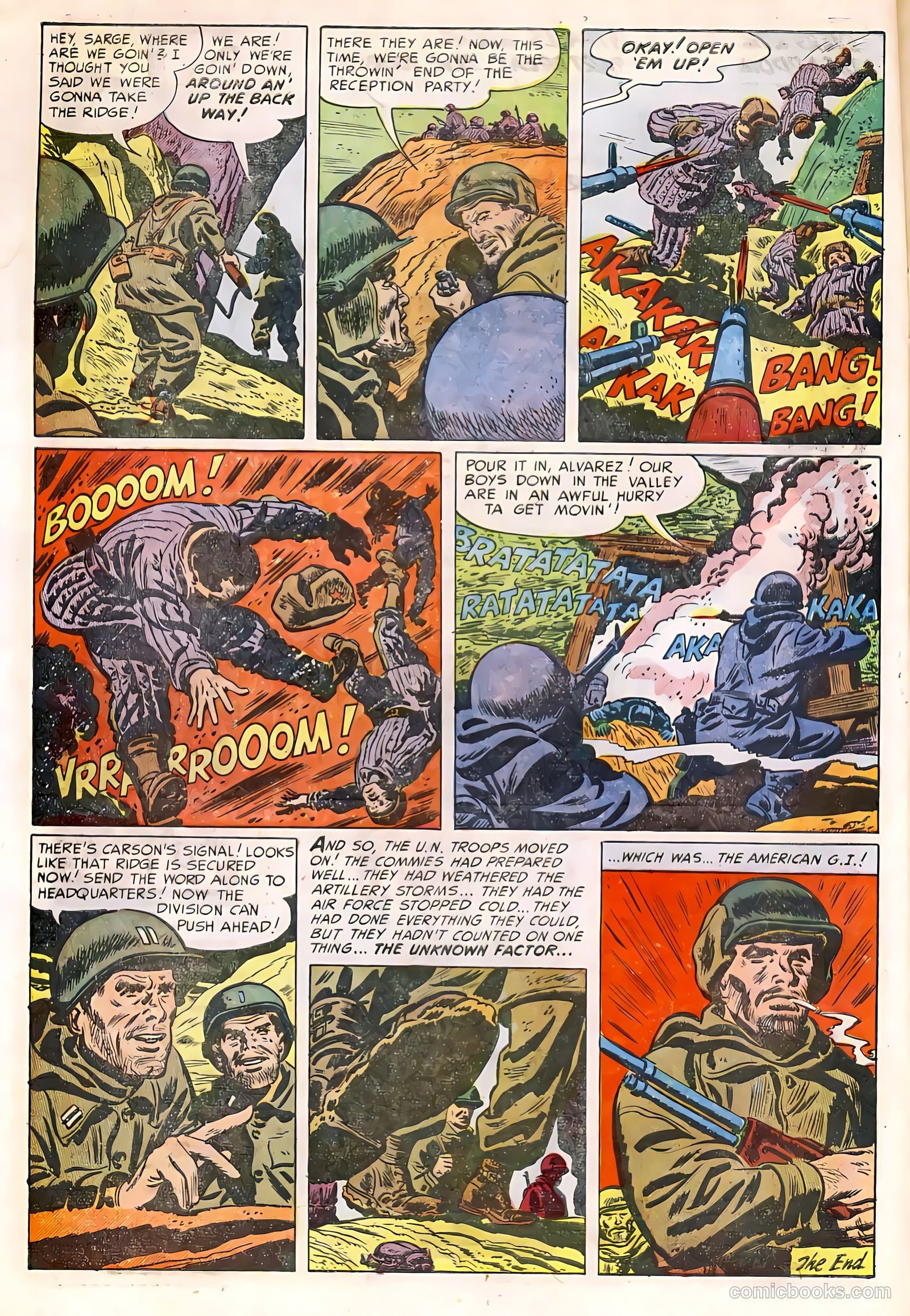 Battle Cry #1 (1952) — page 8 of 36
