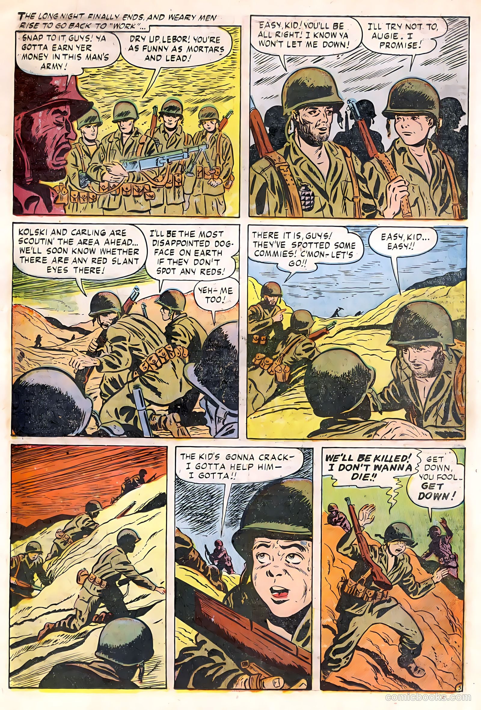 Battle Cry #1 (1952) — page 16 of 36
