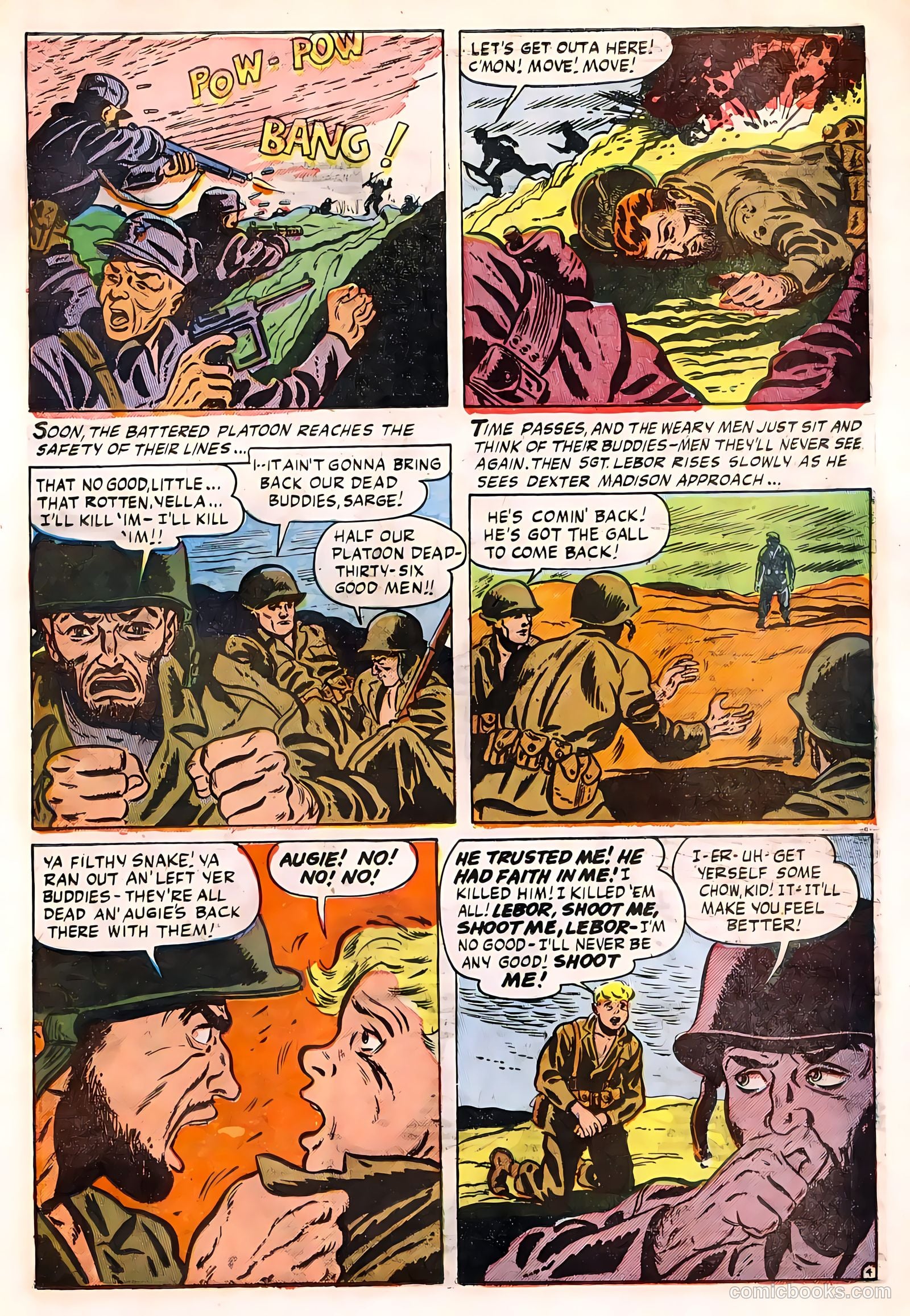 Battle Cry #1 (1952) — page 17 of 36