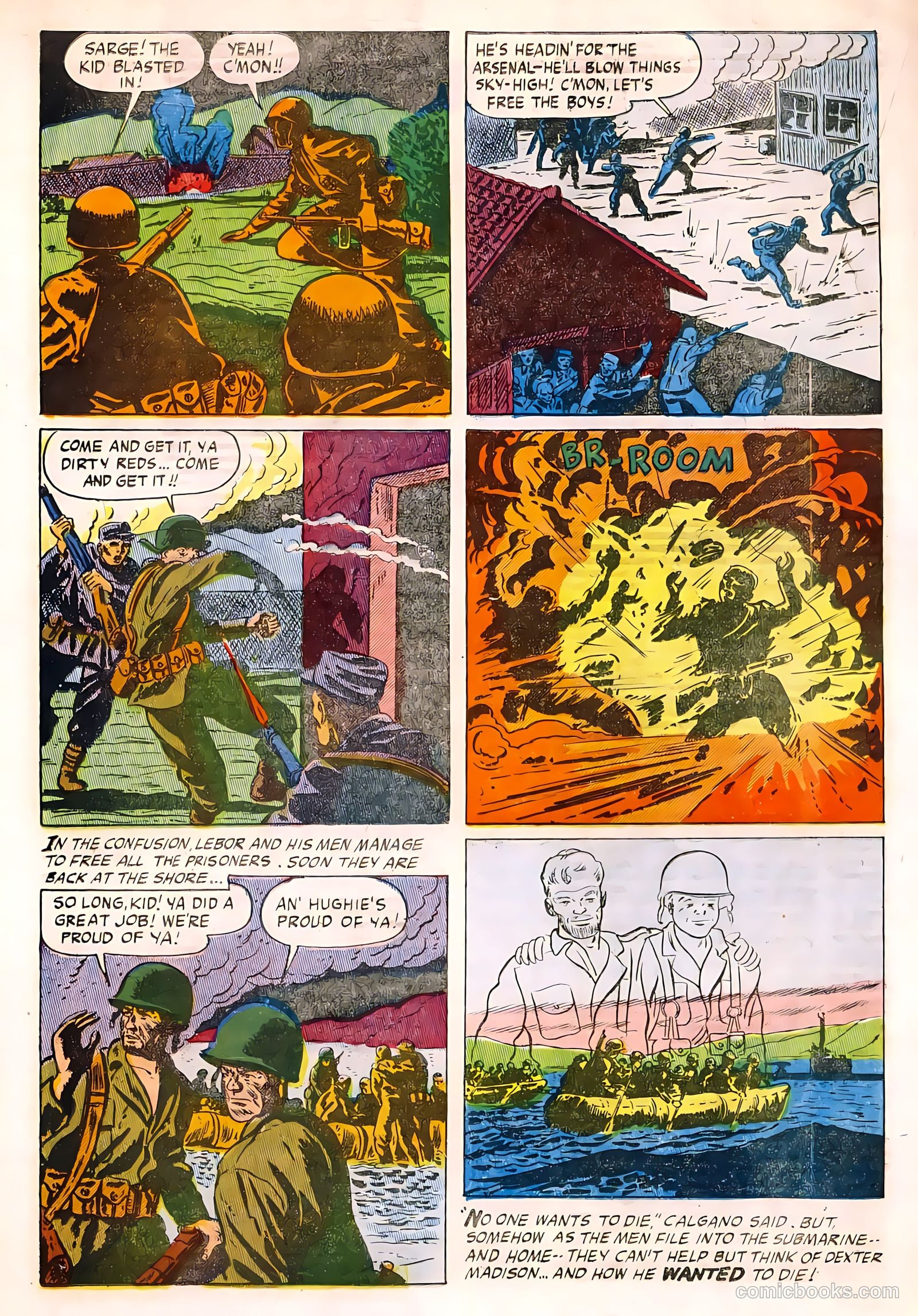 Battle Cry #1 (1952) — page 19 of 36
