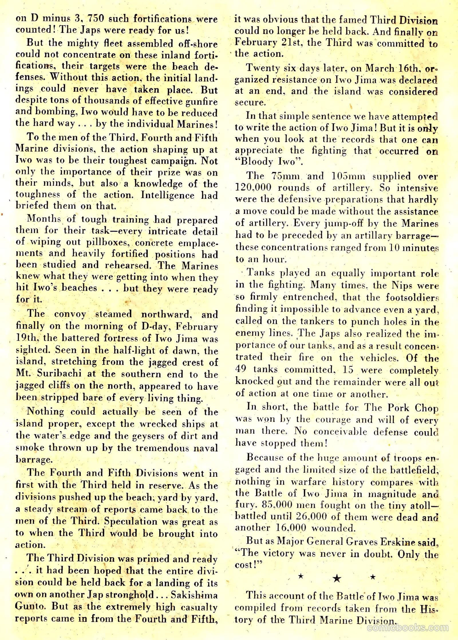 Battle Cry #1 (1952) — page 21 of 36