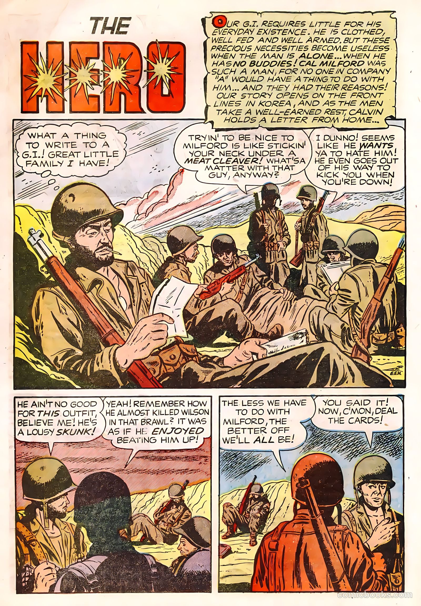 Battle Cry #1 (1952) — page 22 of 36