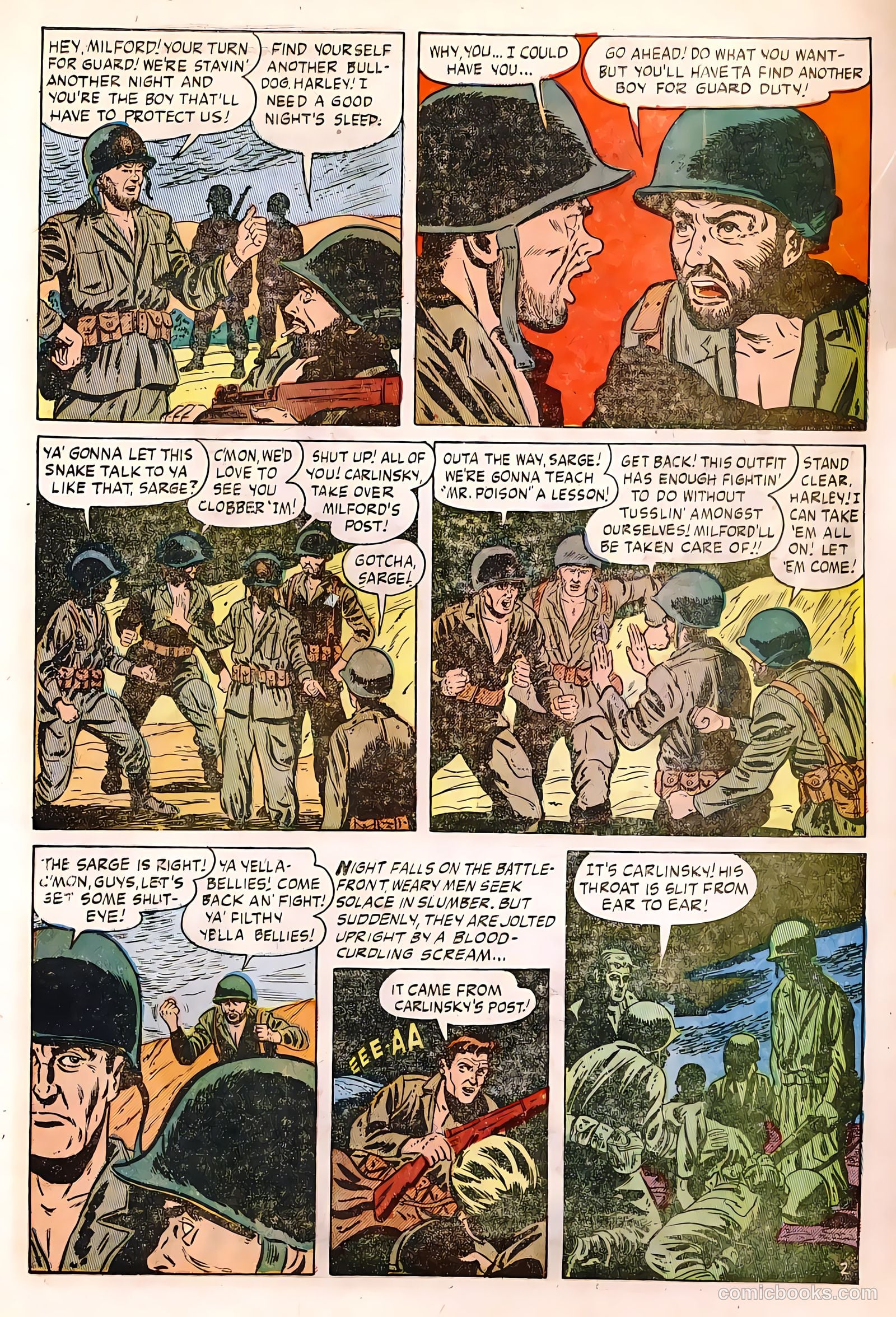 Battle Cry #1 (1952) — page 23 of 36