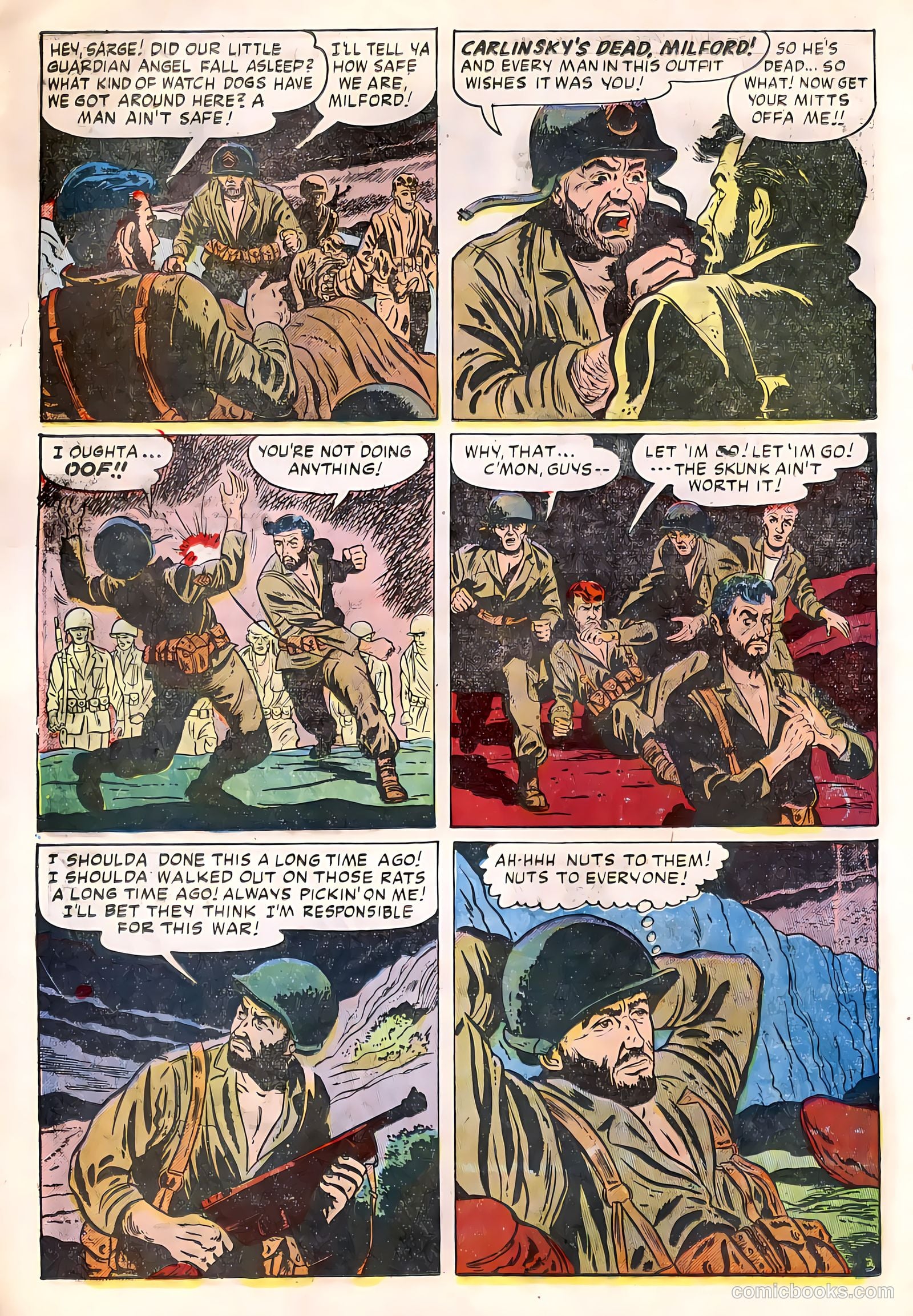 Battle Cry #1 (1952) — page 24 of 36