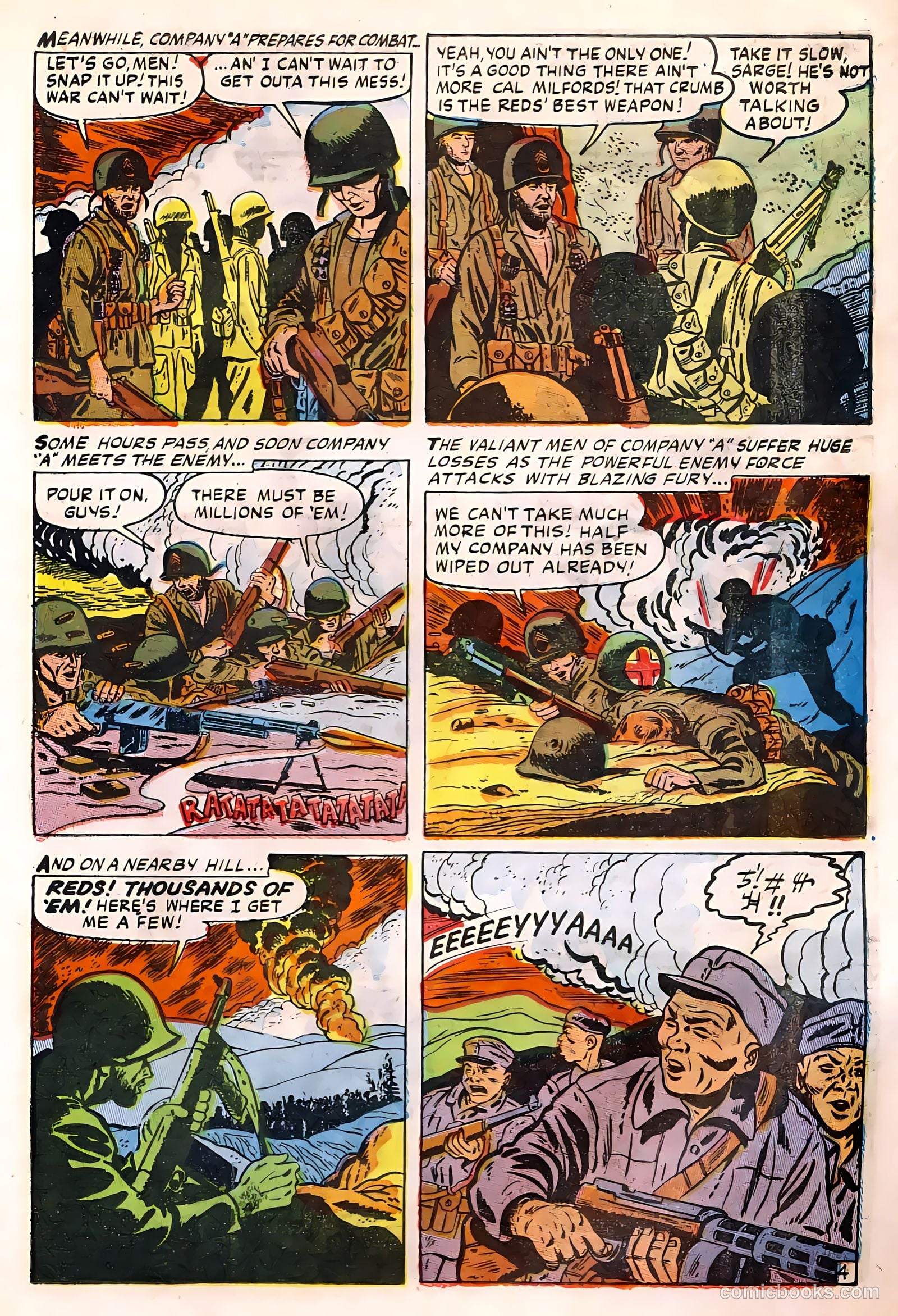 Battle Cry #1 (1952) — page 25 of 36