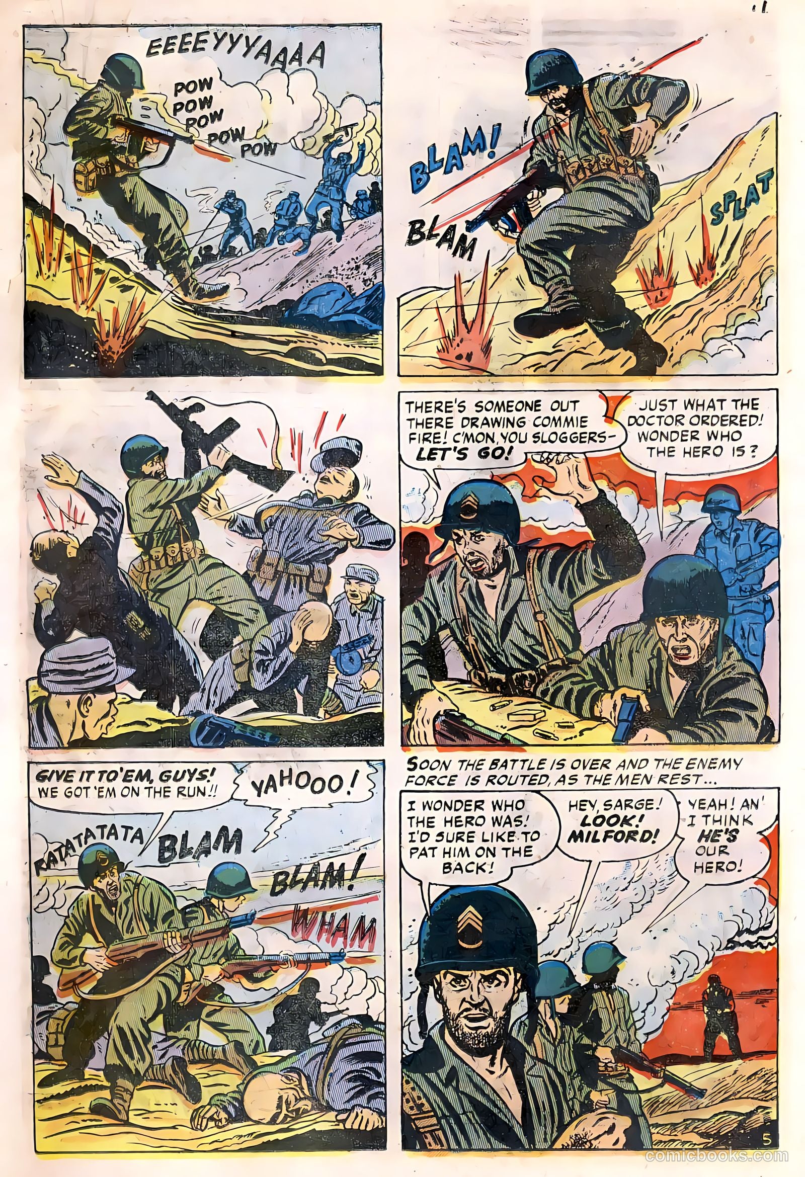 Battle Cry #1 (1952) — page 26 of 36