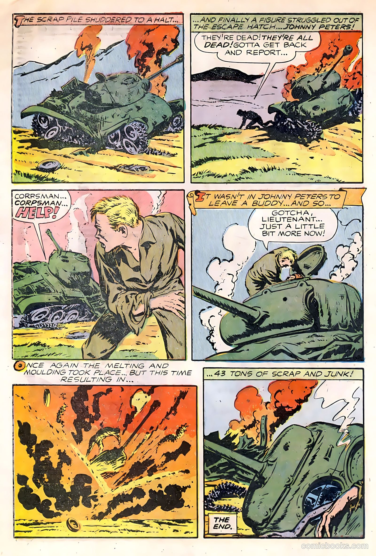 Battle Cry #1 (1952) — page 32 of 36