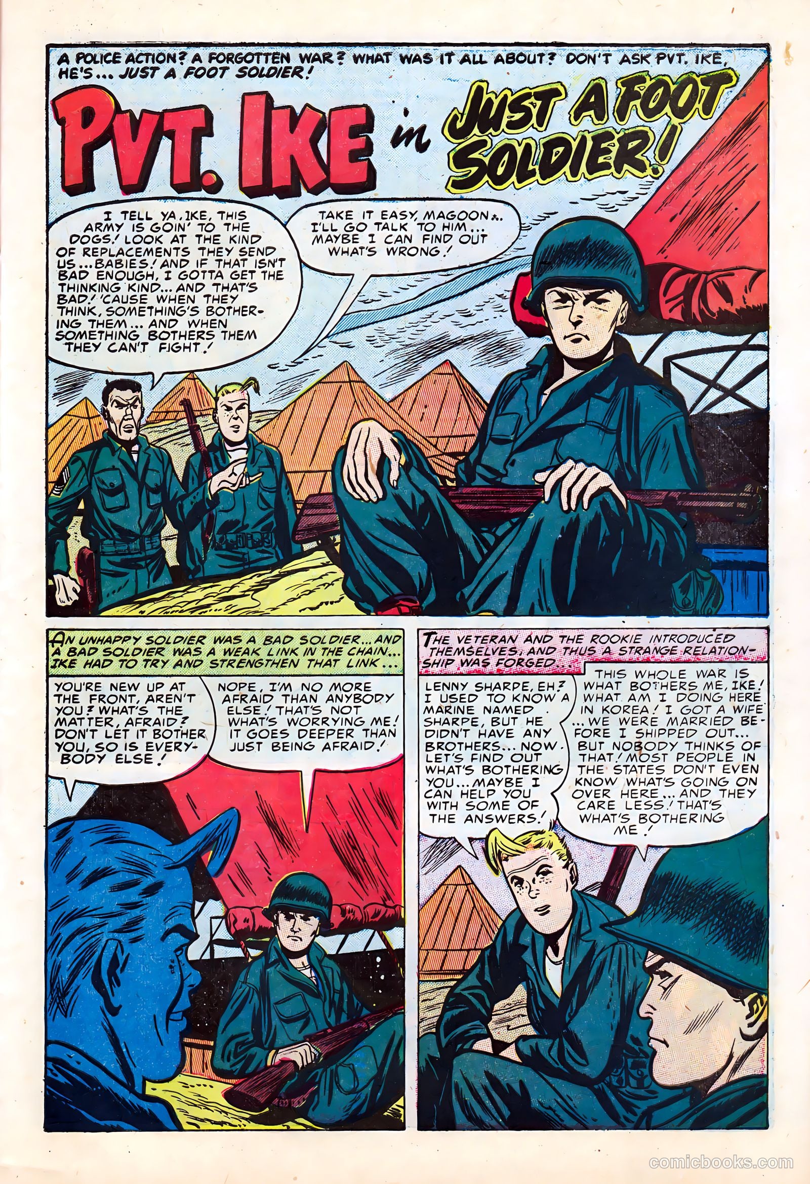 Battle Cry #10 (1954) — page 3 of 36