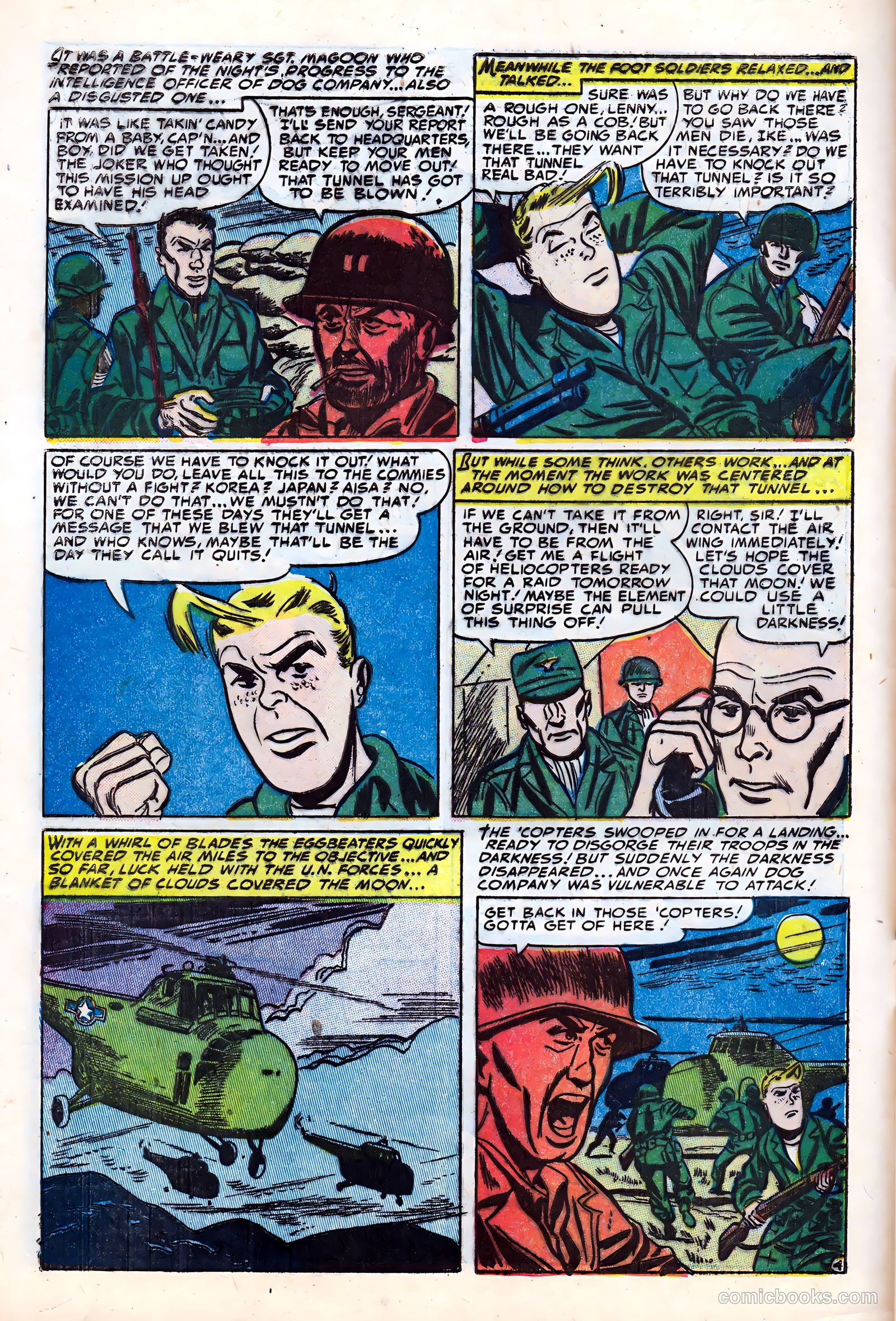 Battle Cry #10 (1954) — page 6 of 36