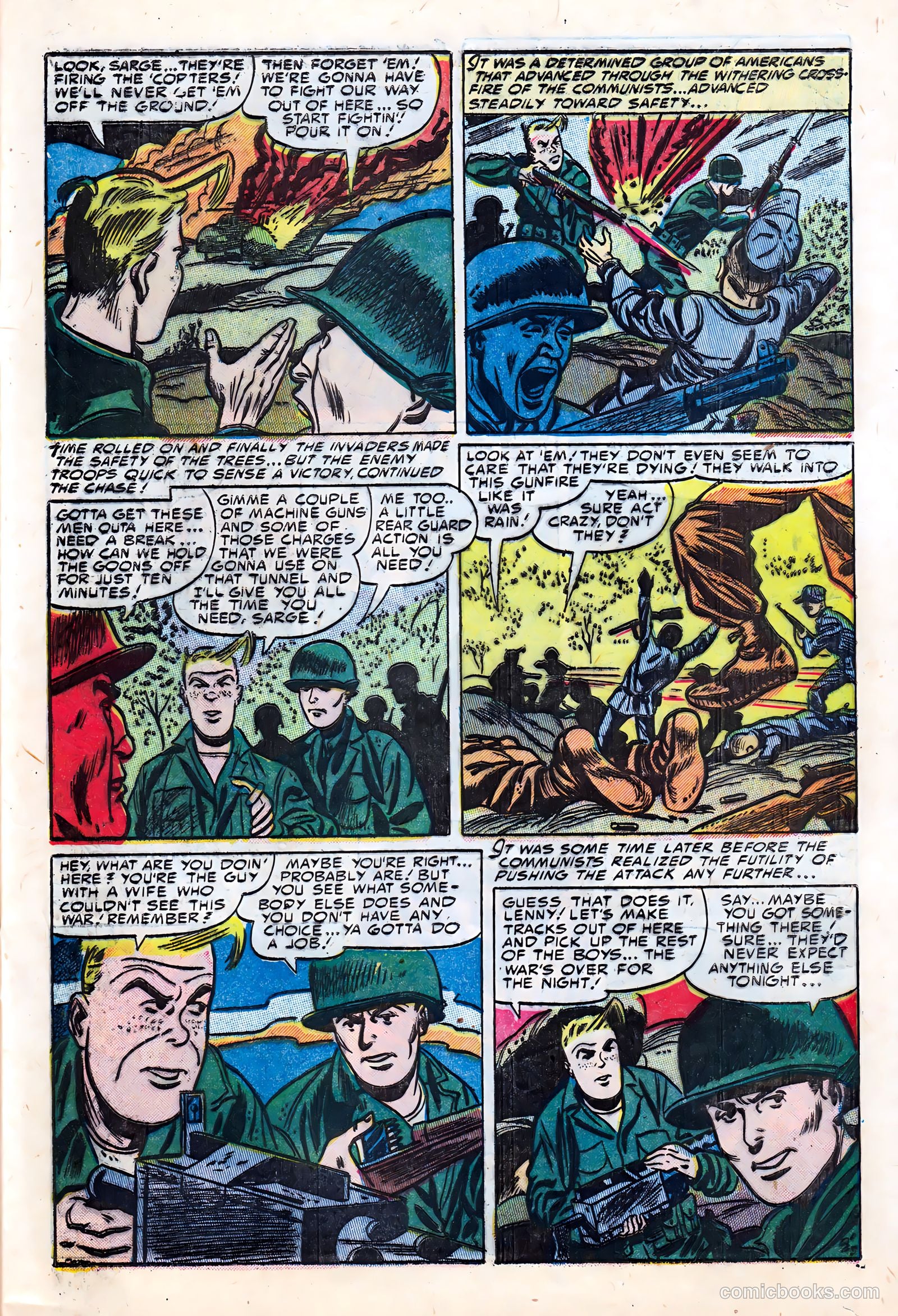 Battle Cry #10 (1954) — page 7 of 36