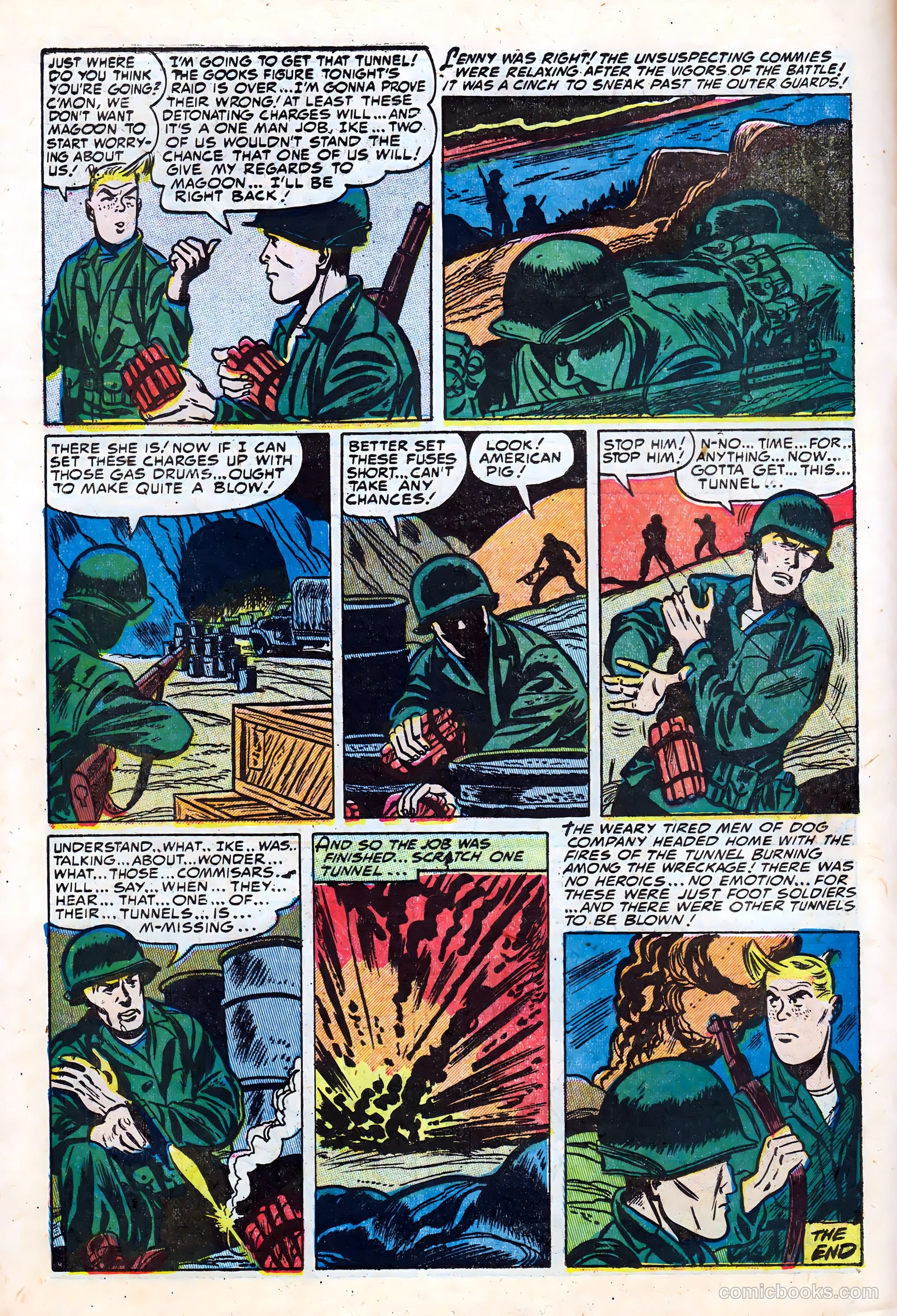 Battle Cry #10 (1954) — page 8 of 36