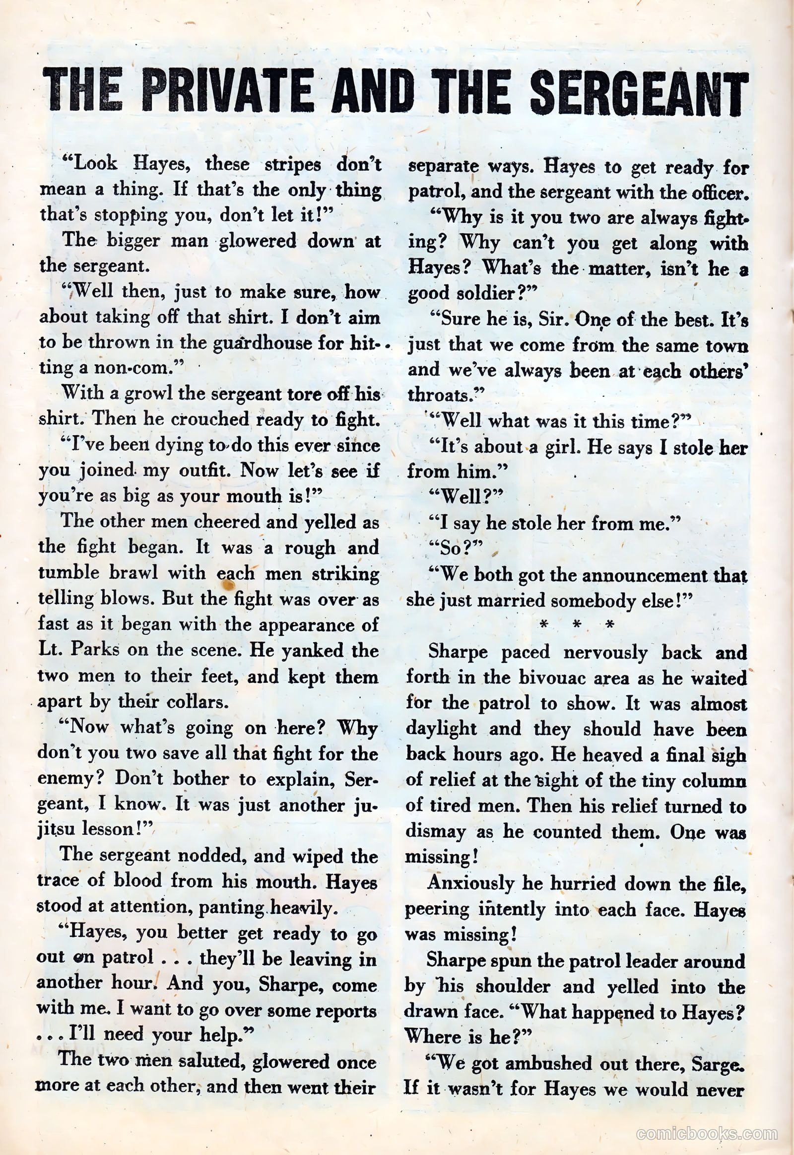 Battle Cry #10 (1954) — page 16 of 36