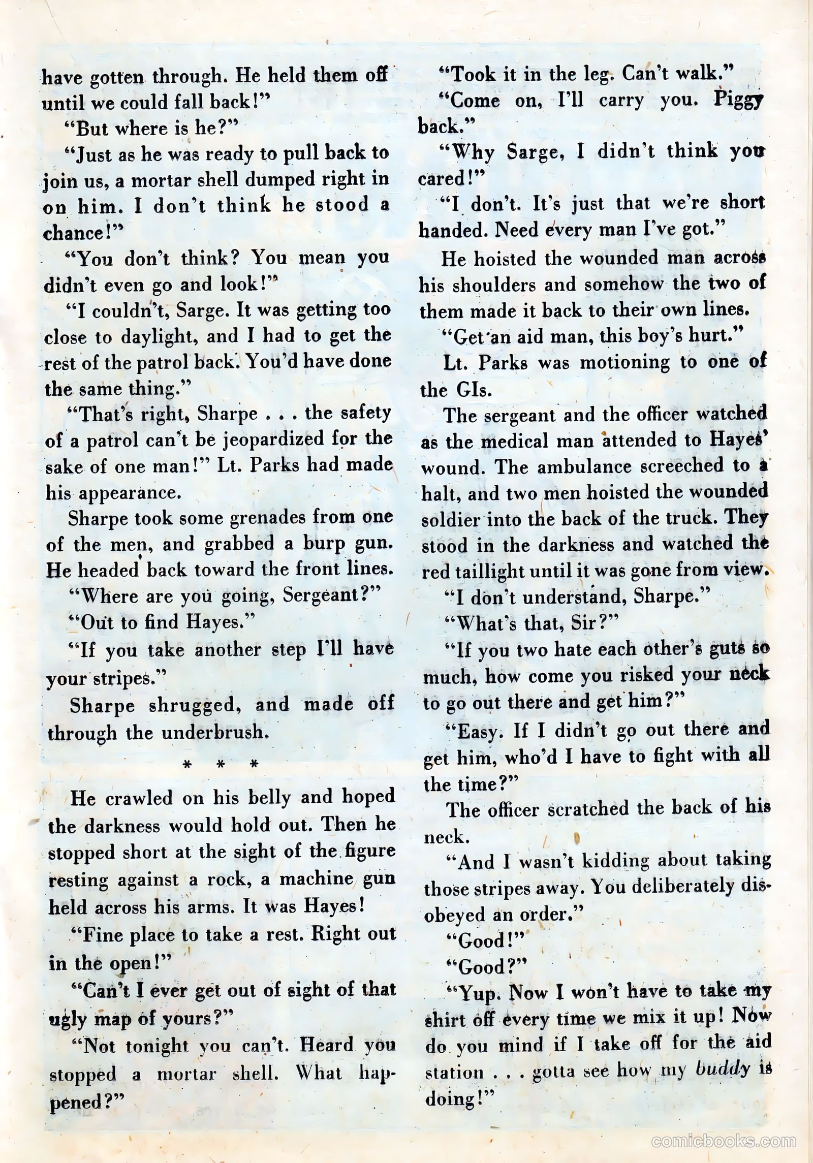 Battle Cry #10 (1954) — page 17 of 36