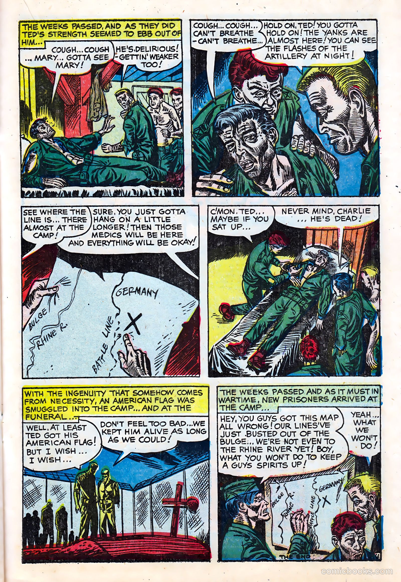 Battle Cry #10 (1954) — page 21 of 36