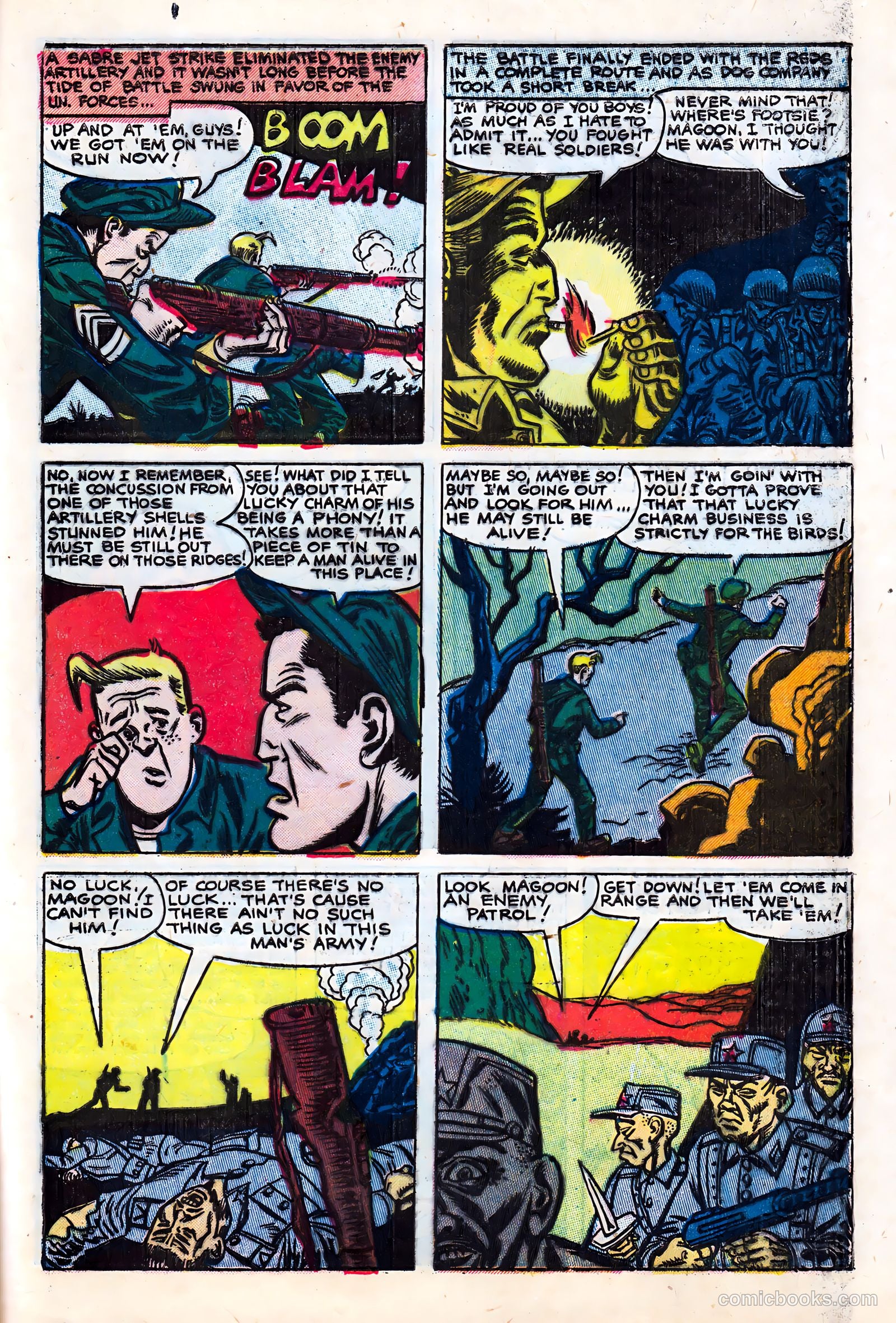 Battle Cry #10 (1954) — page 31 of 36