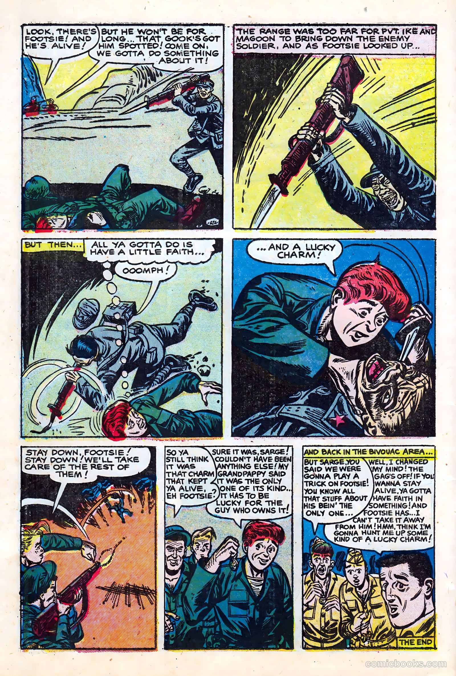Battle Cry #10 (1954) — page 32 of 36