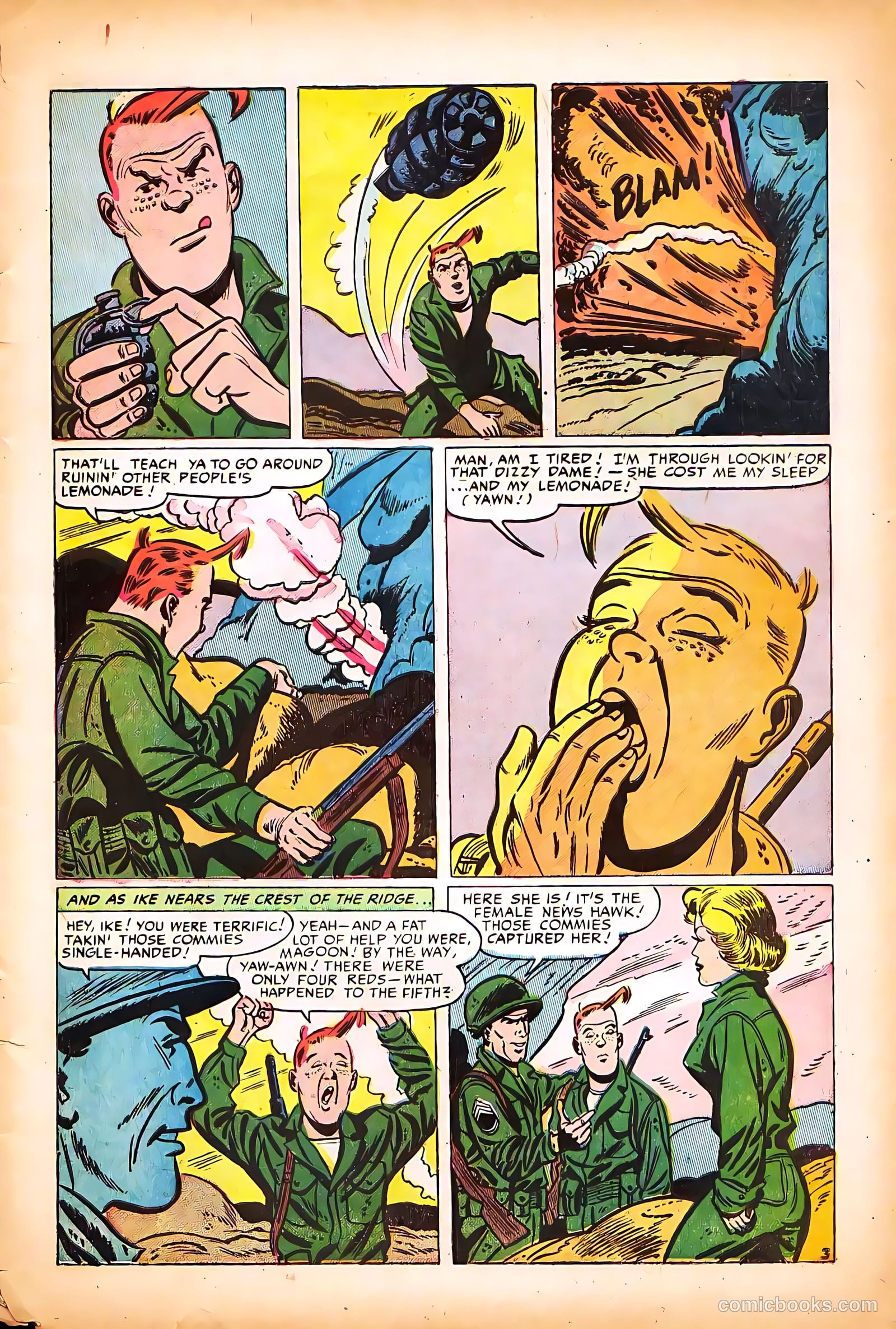 Battle Cry #11 (1954) — page 5 of 36
