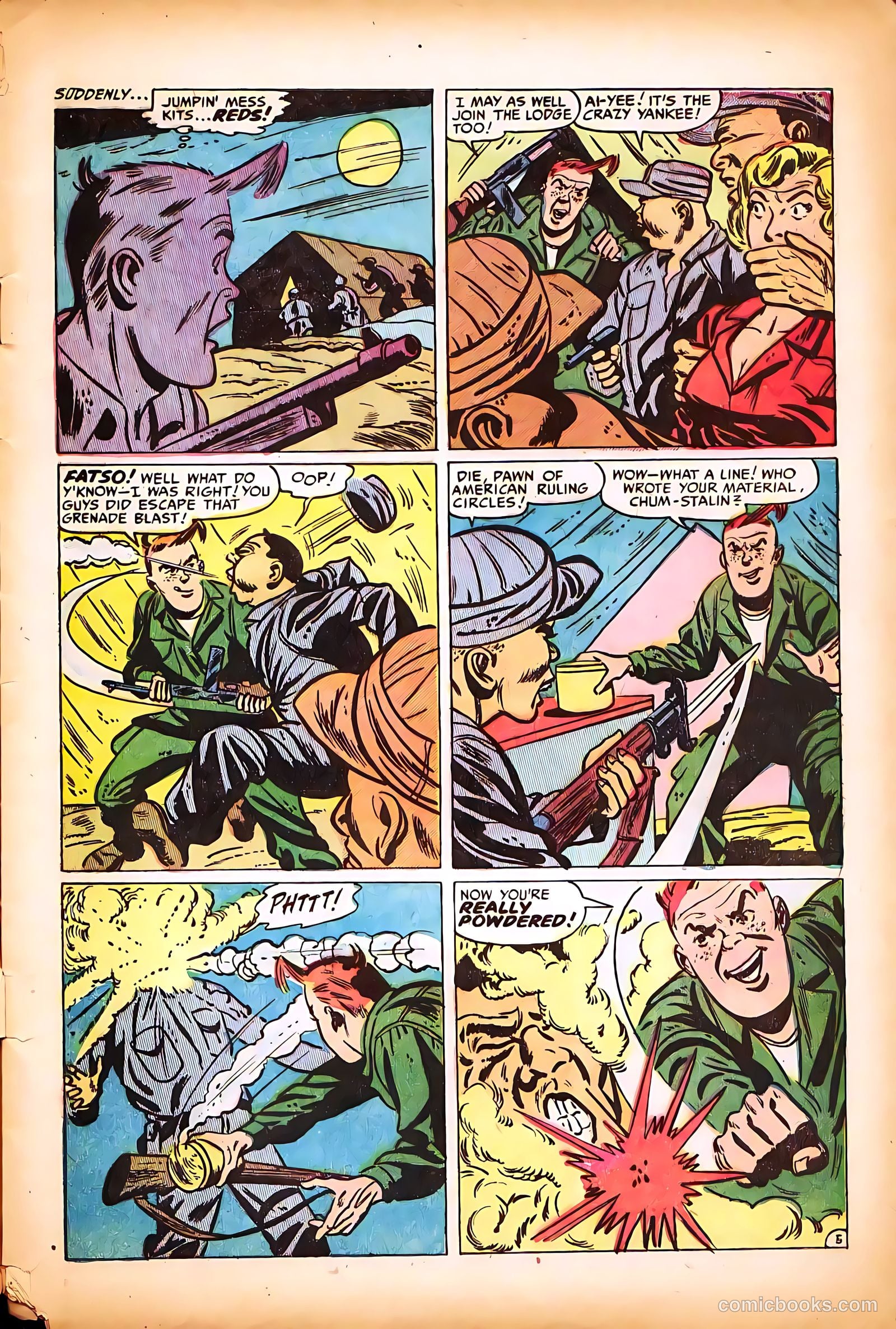 Battle Cry #11 (1954) — page 7 of 36