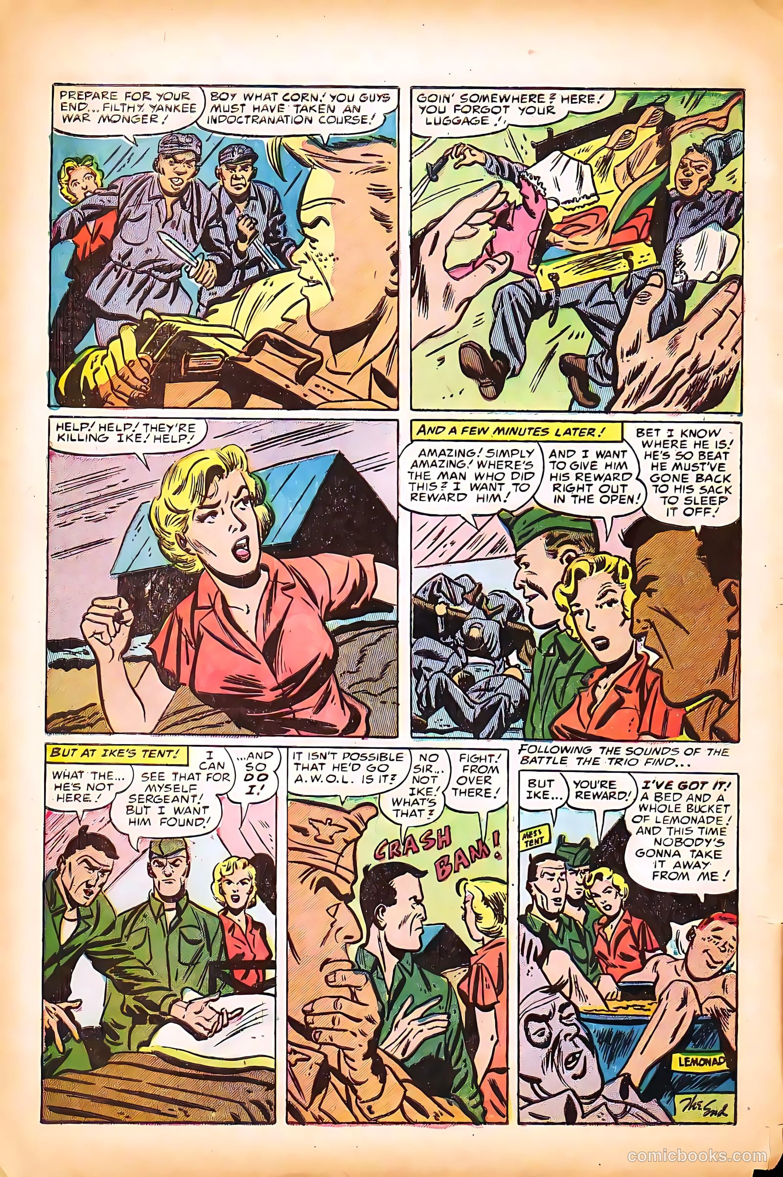 Battle Cry #11 (1954) — page 8 of 36