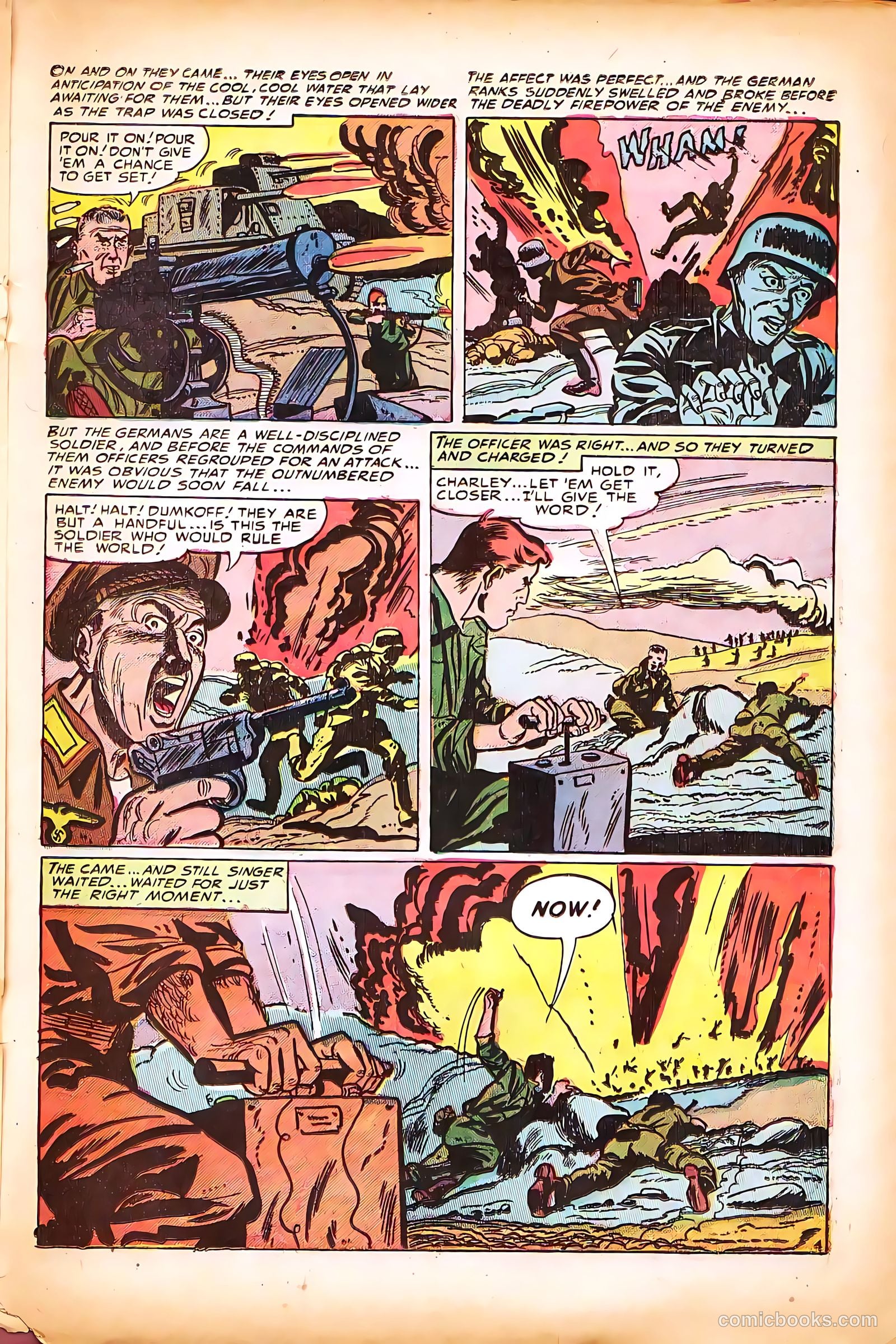 Battle Cry #11 (1954) — page 21 of 36