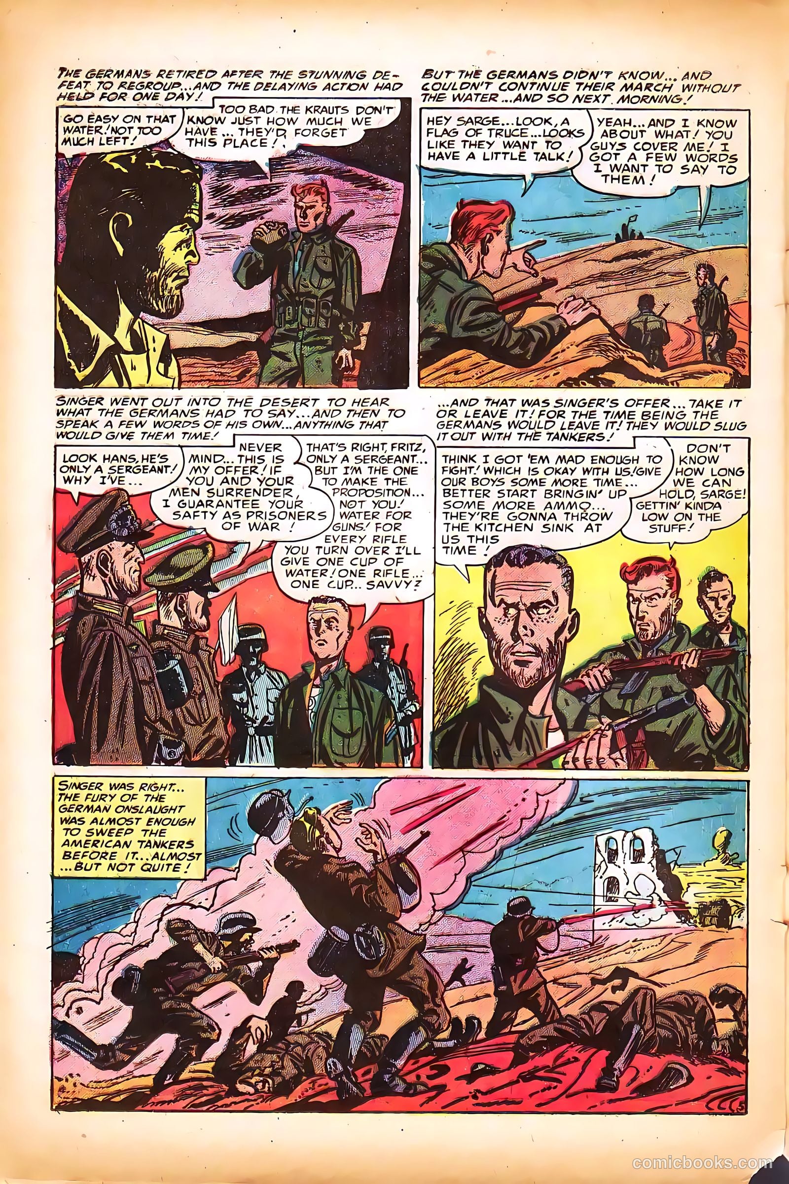 Battle Cry #11 (1954) — page 22 of 36