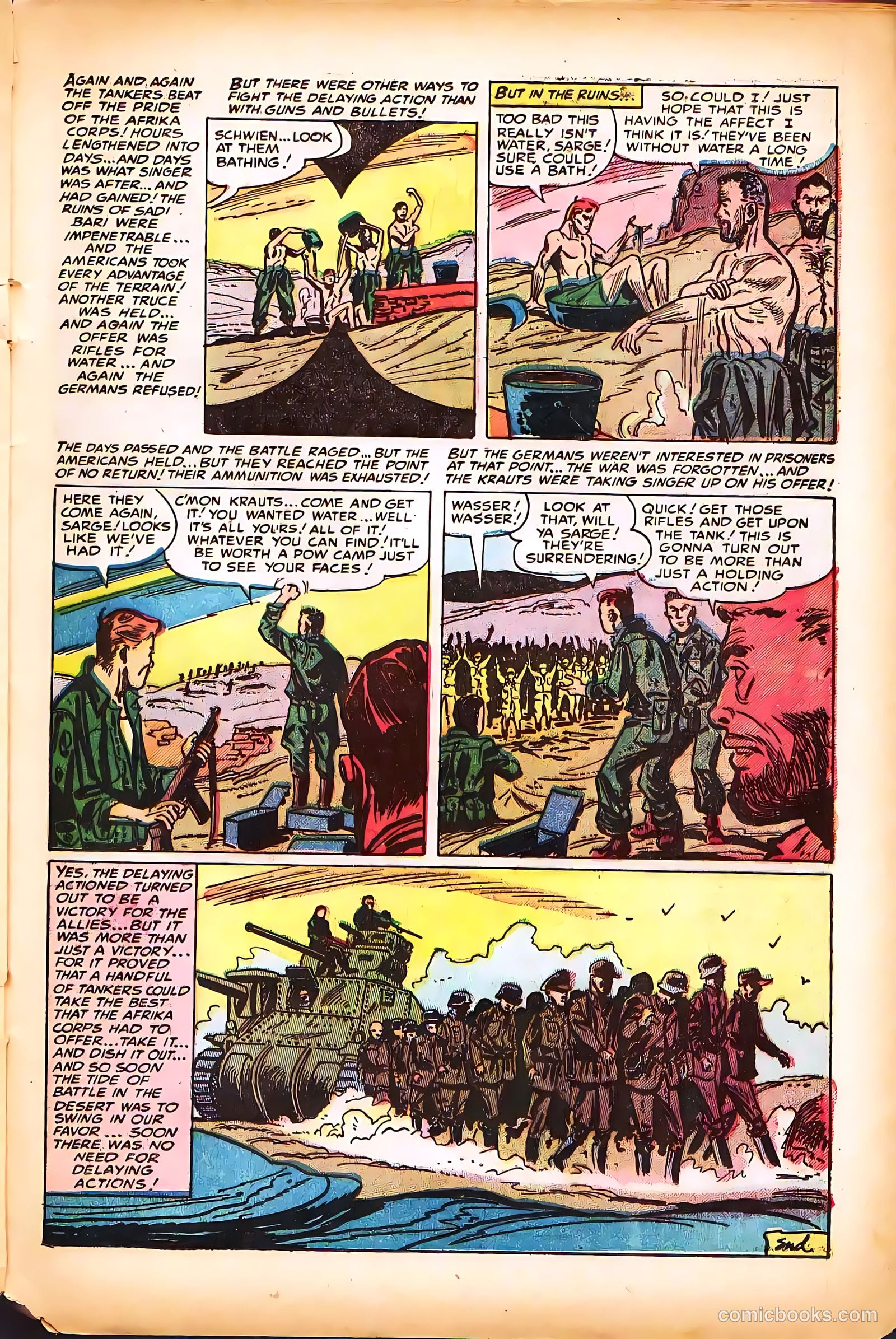Battle Cry #11 (1954) — page 23 of 36