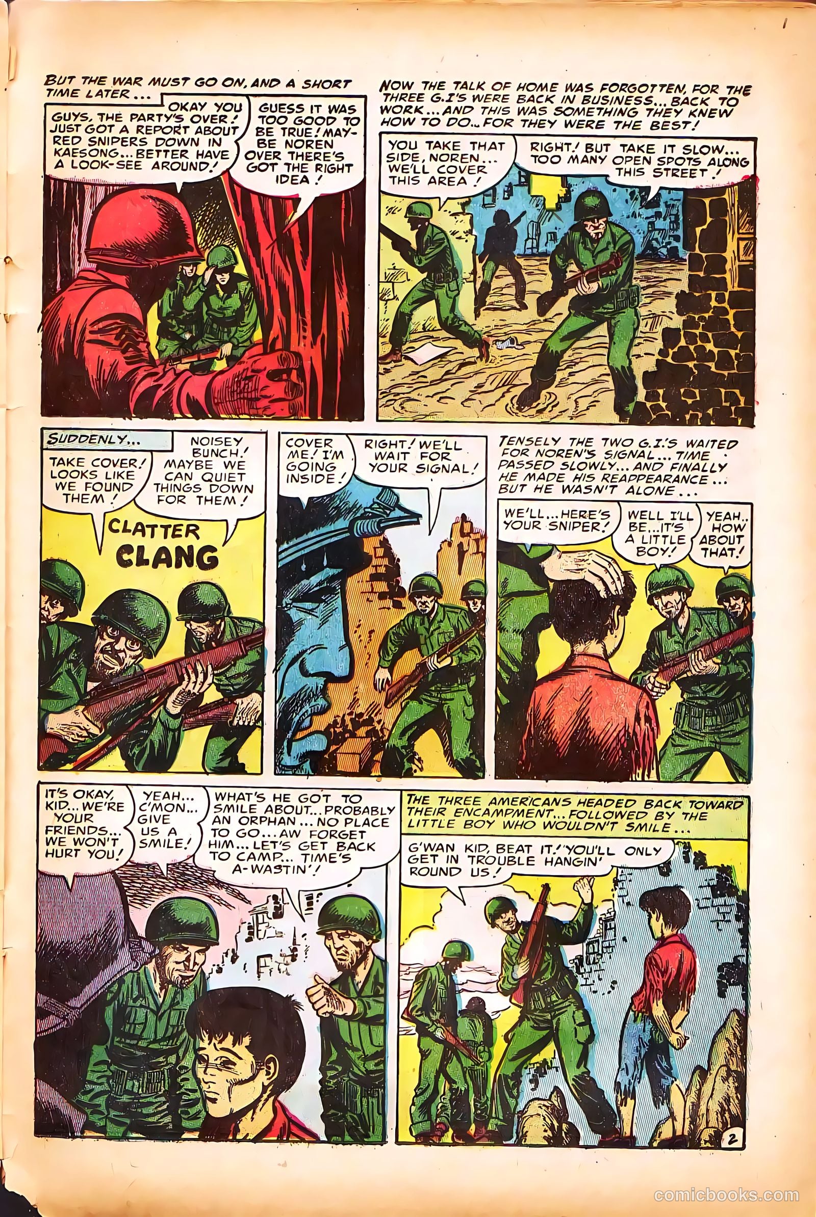 Battle Cry #11 (1954) — page 25 of 36