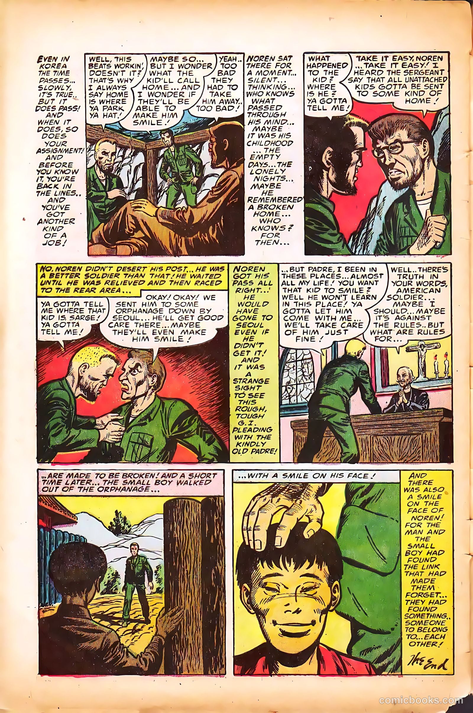 Battle Cry #11 (1954) — page 28 of 36