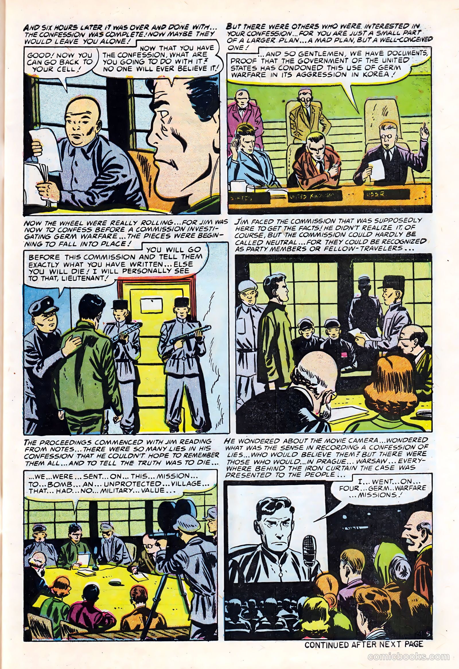 Battle Cry #12 (1954) — page 7 of 36